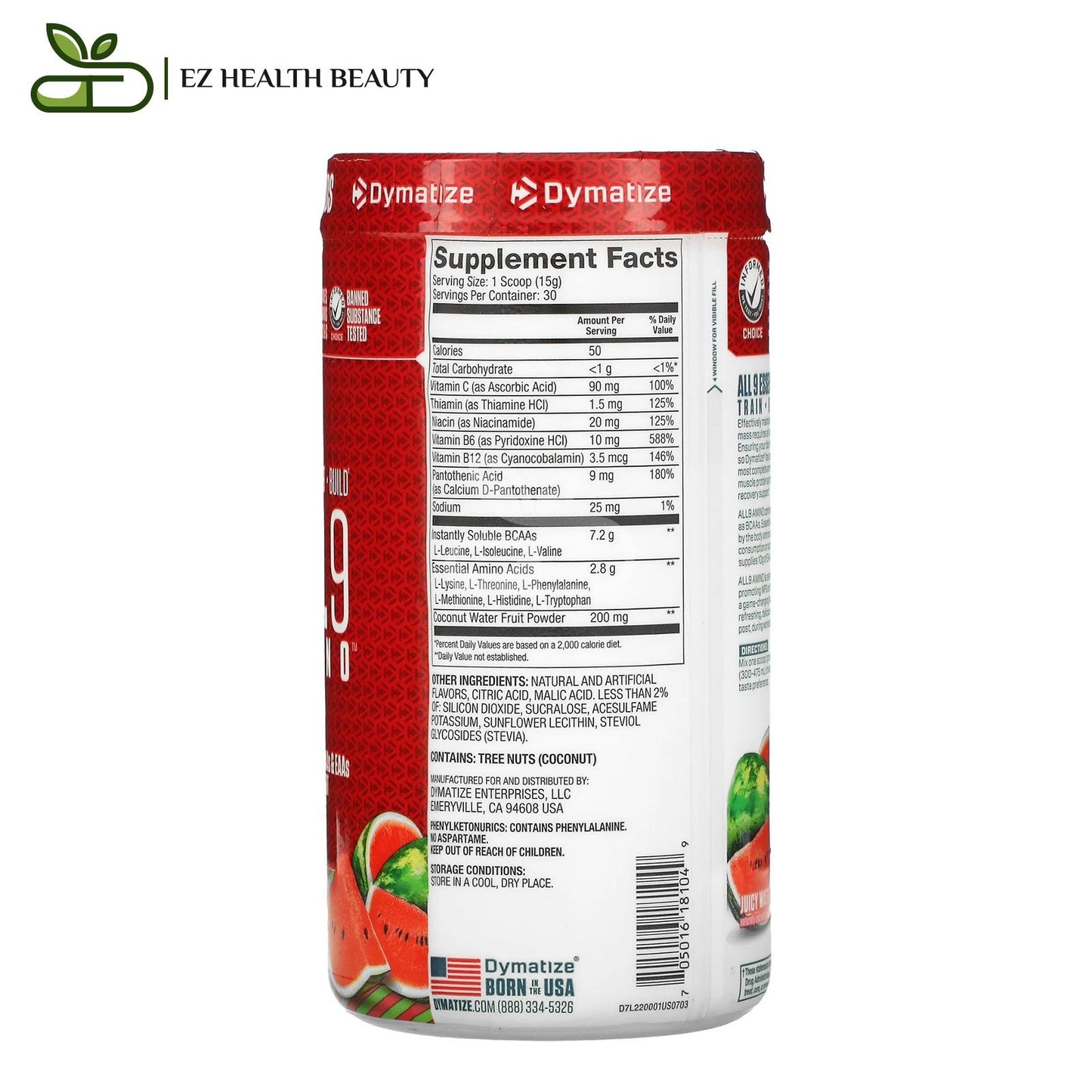 All9AMINO Dymatize Juicy Watermelon 450 GM