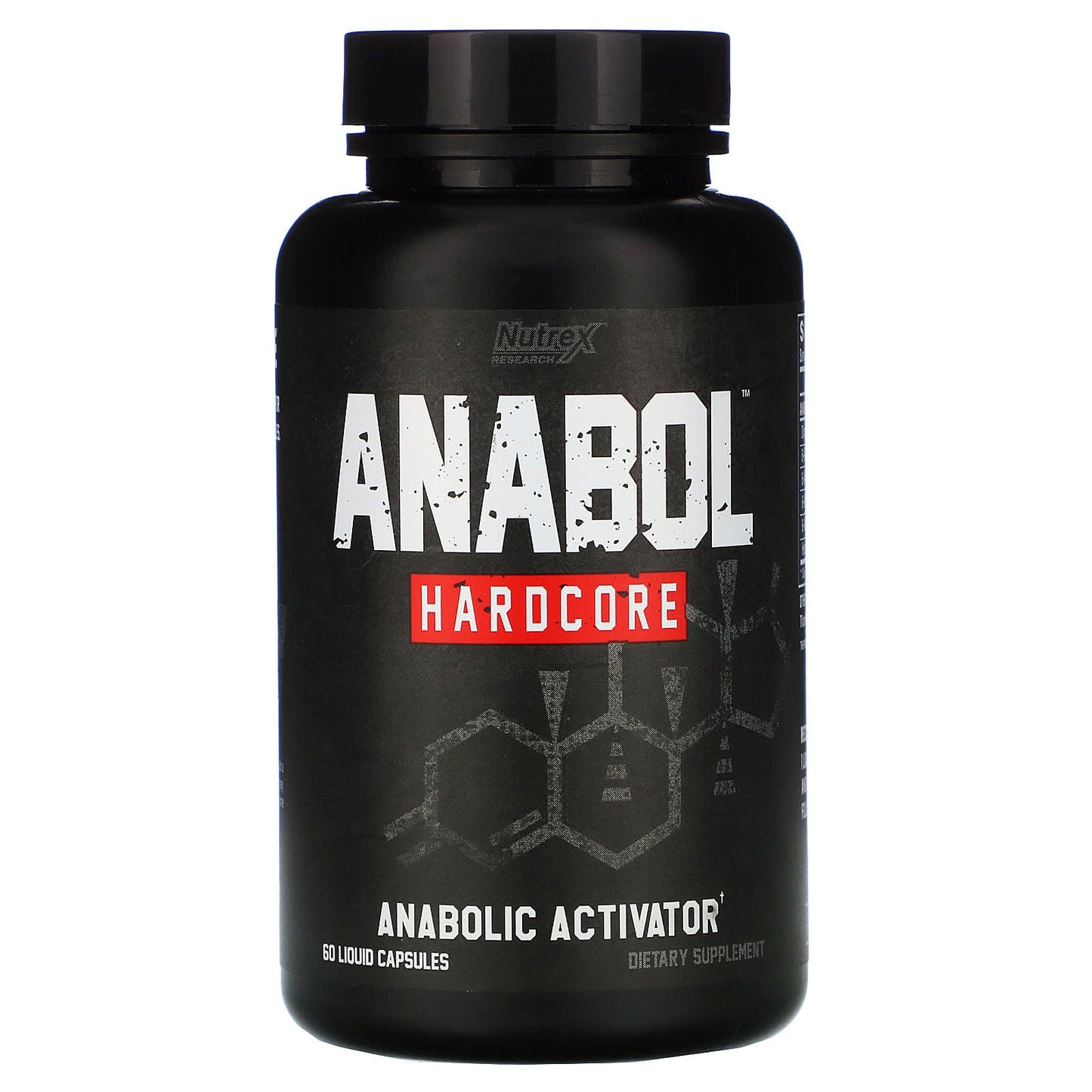 حبوب انابول هاردكور نوتريكس ريسورش لبناء العضلات Nutrex anabol hardcore capsules عدد 60 كبسولة سائلة