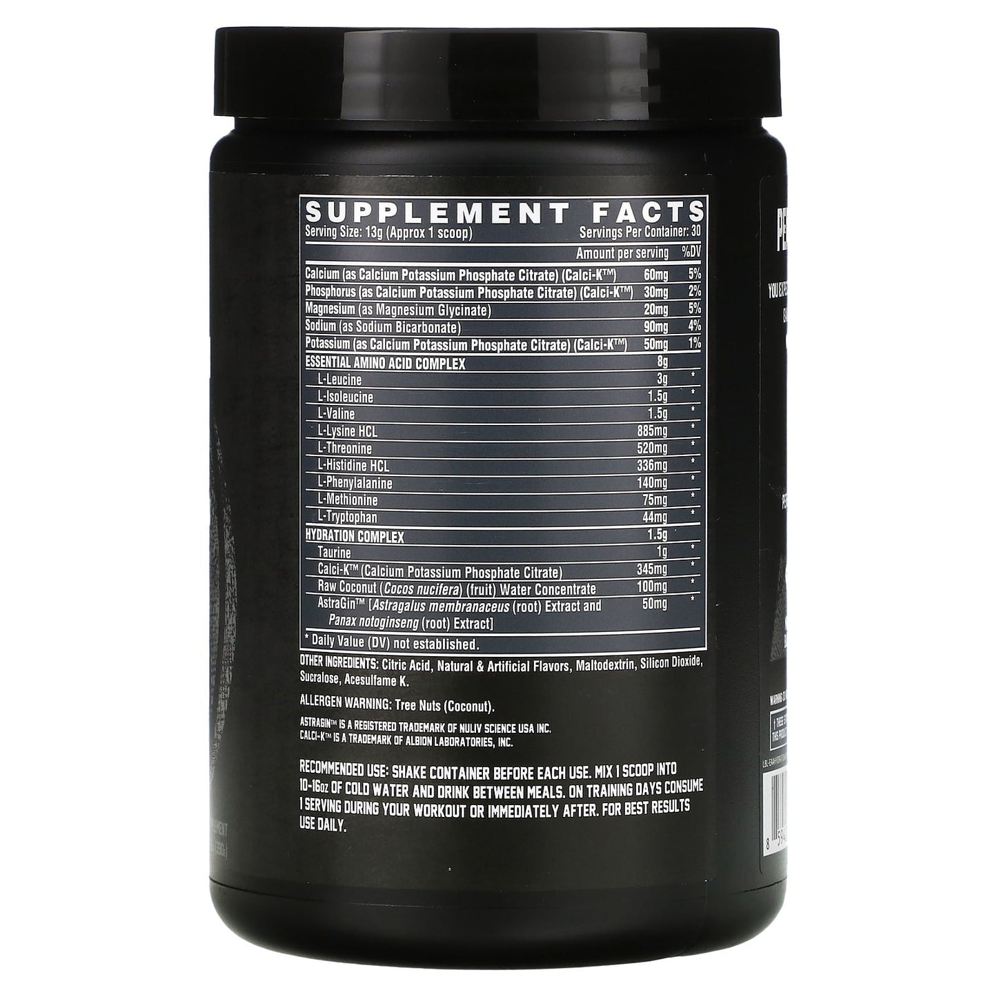 نوتريكس ريسورش مكمل eaa للعضلات Nutrex EAA+ Hydration بنكهة التفاح والكمثرى حجم 13.8 أونصة (390 جم)