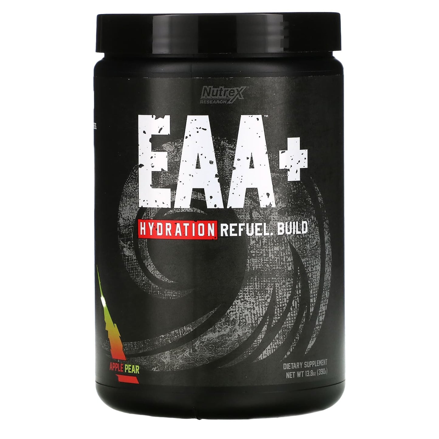 نوتريكس ريسورش مكمل eaa للعضلات Nutrex EAA+ Hydration بنكهة التفاح والكمثرى حجم 13.8 أونصة (390 جم)