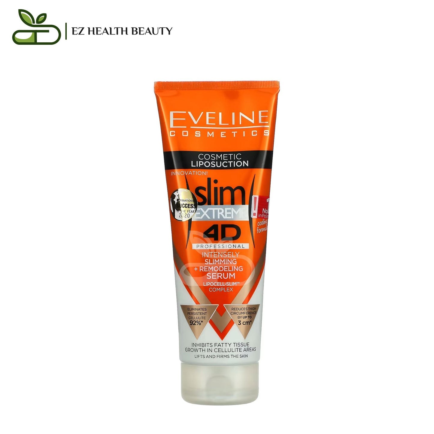 Eveline Slim Extreme 4D Professional Intensely And Remodeling Serum Eveline Cosmetics 8.8 fl oz (250 ml)