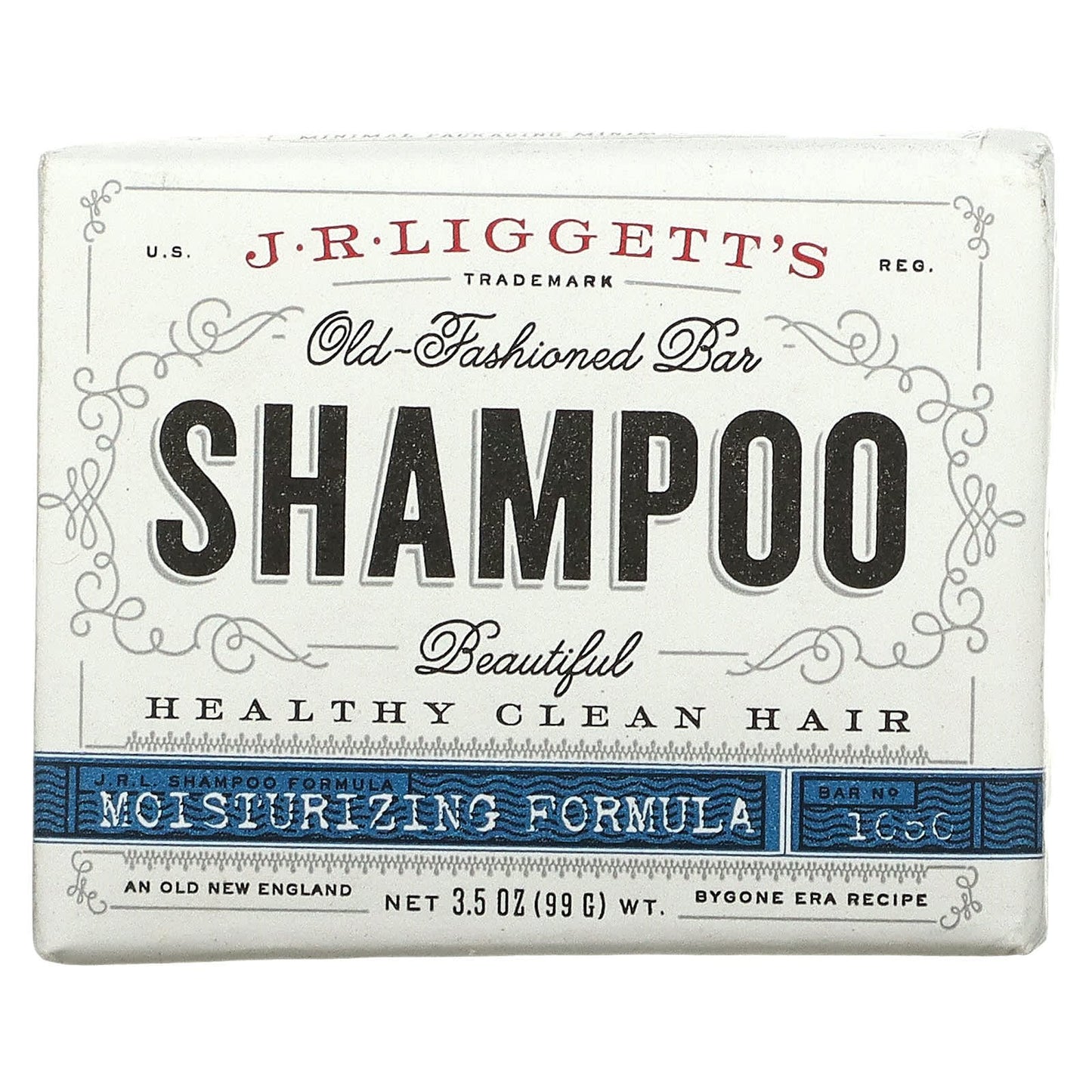 J.R. Liggett's Old Fashioned Shampoo Bar Jojoba & Peppermint healthy hair promoter - 3.5 oz (99 g)