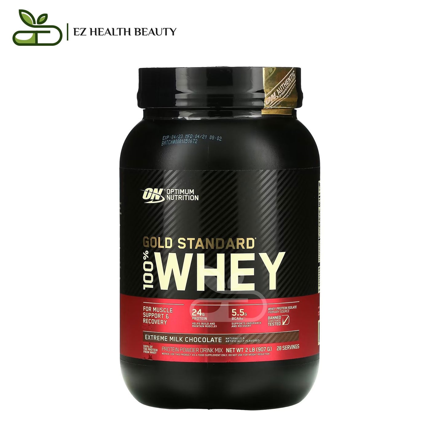 Supplement Whey Gold Standard Extreme Milk Chocolate Optimum Nutrition - (907 g)