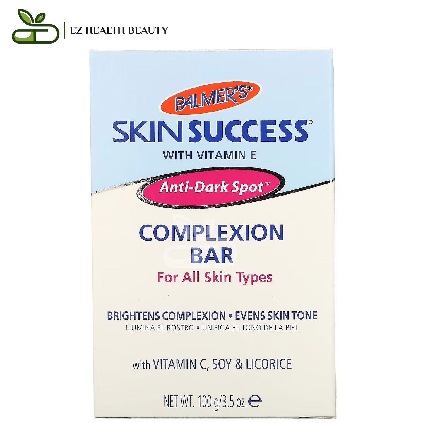 palmers skin success Soap with Vitamin E Anti Dark Spots Complexion Bar 3.5 oz (100 g)