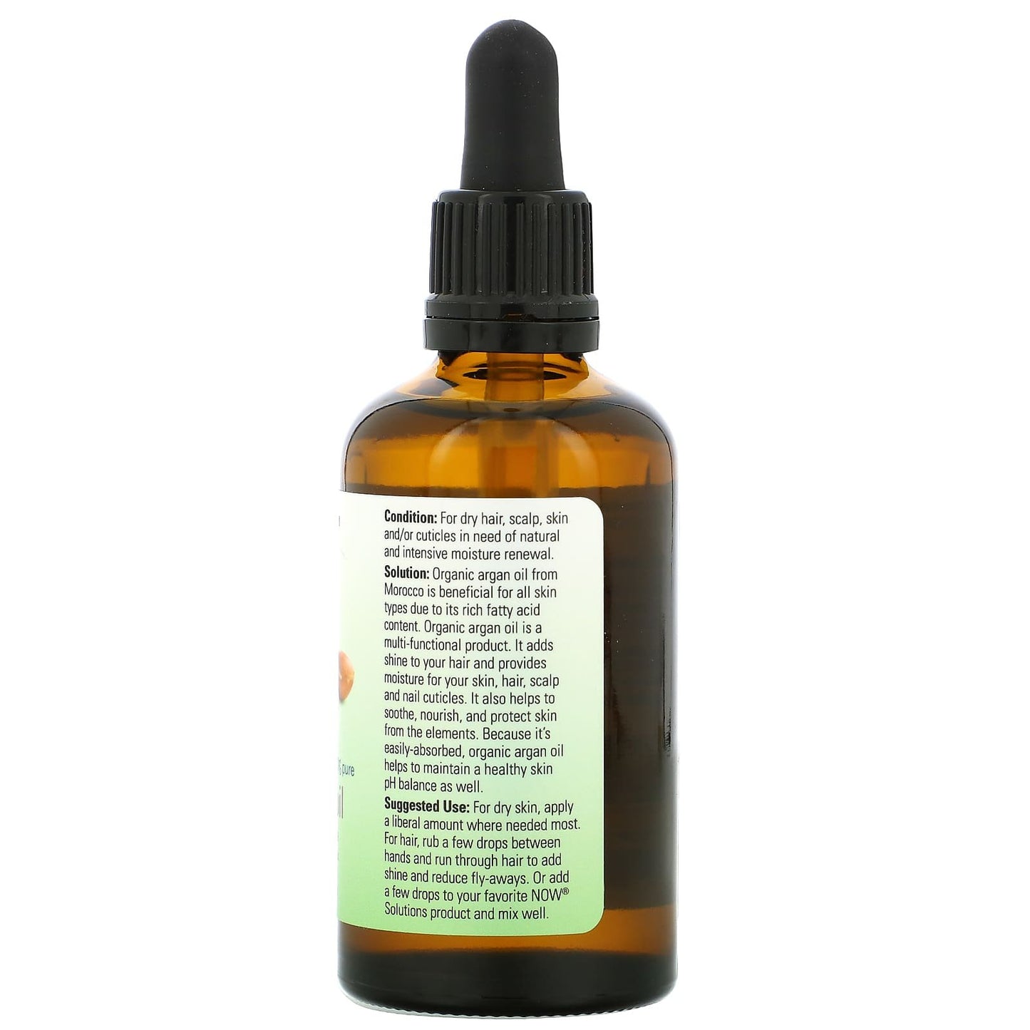 زيت الأرجان لتحسين صحة الشعر والبشرة Argan Oil NOW Foods 59 مل