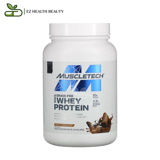 100% Grass Fed Whey Protein Triple Chocolate MuscleTech - (816 g)