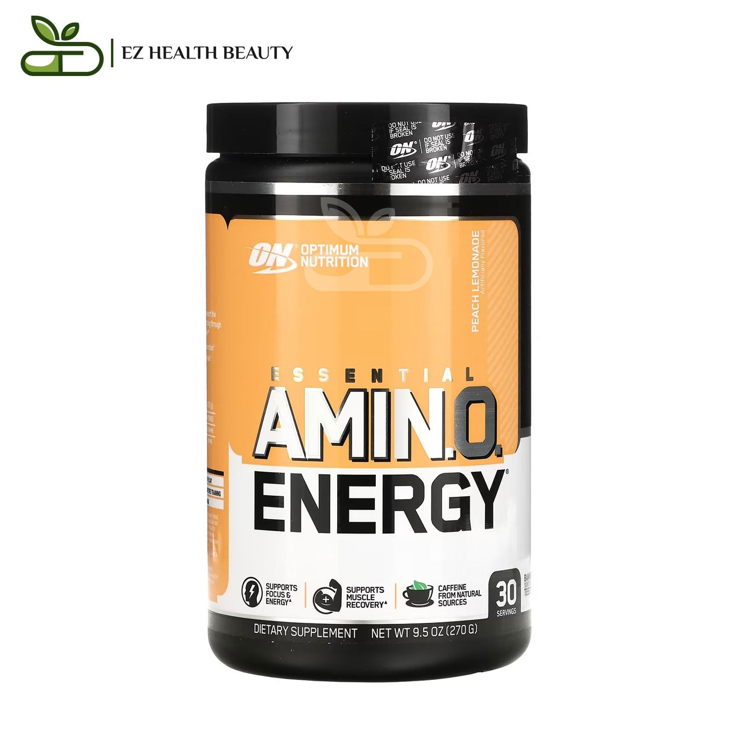 Essential Amino Energy Peach Lemonade Supplement Optimum Nutrition - (270 g) for giving more energy during exercise.