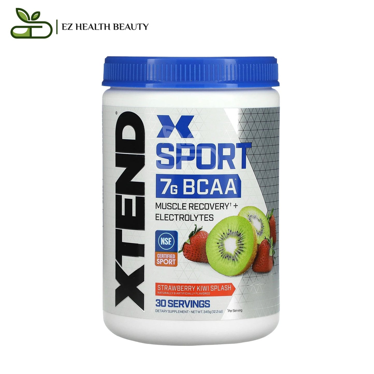 سبورت BCAA إكستند لتعافي العضلات نكهة الكيوي والفراولة المنعشة 345 جرامًا Sport BCAA Xtend