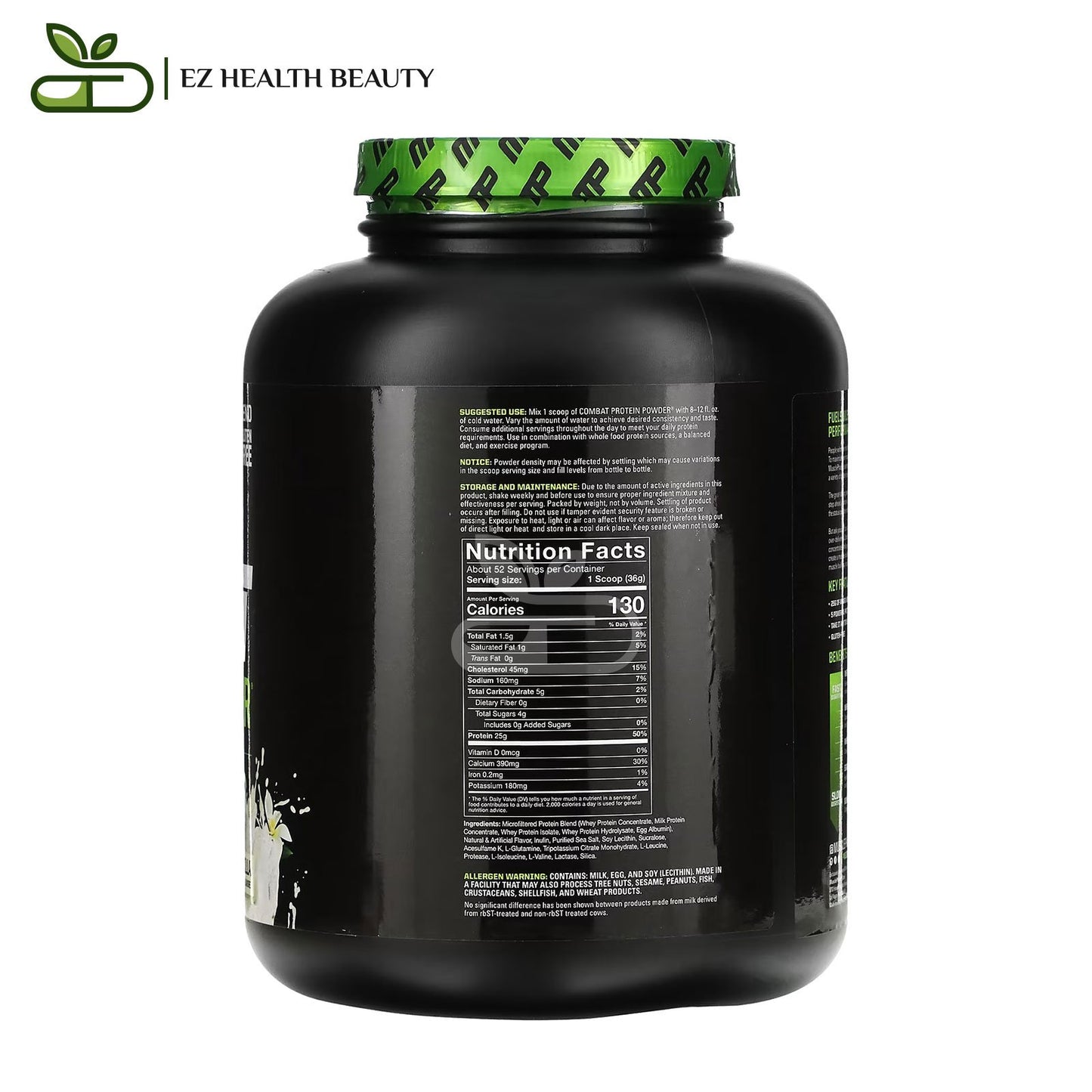 Musclepharm Combat Protein Powder Vanilla 1842 GM