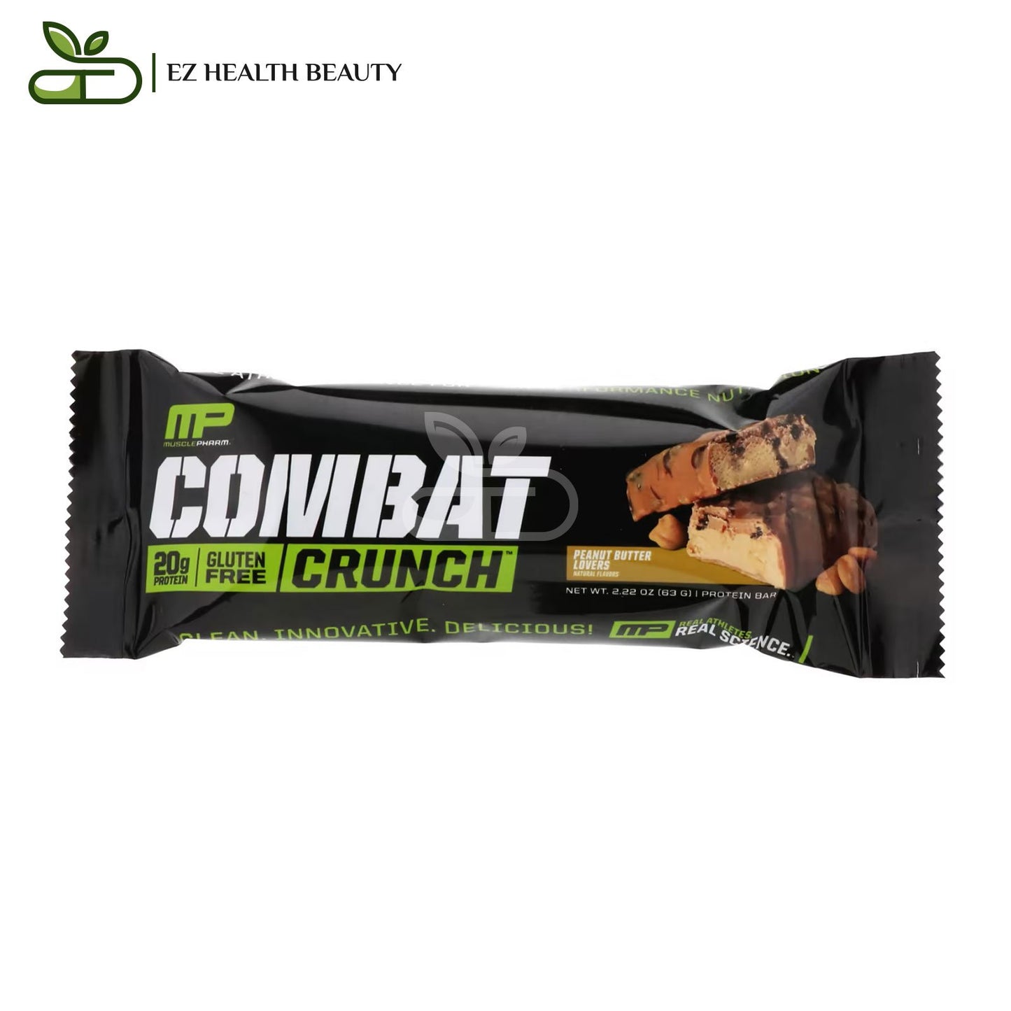 Musclepharm Combat Crunch Peanut Butter Lovers 12 Bars 63 GM Each