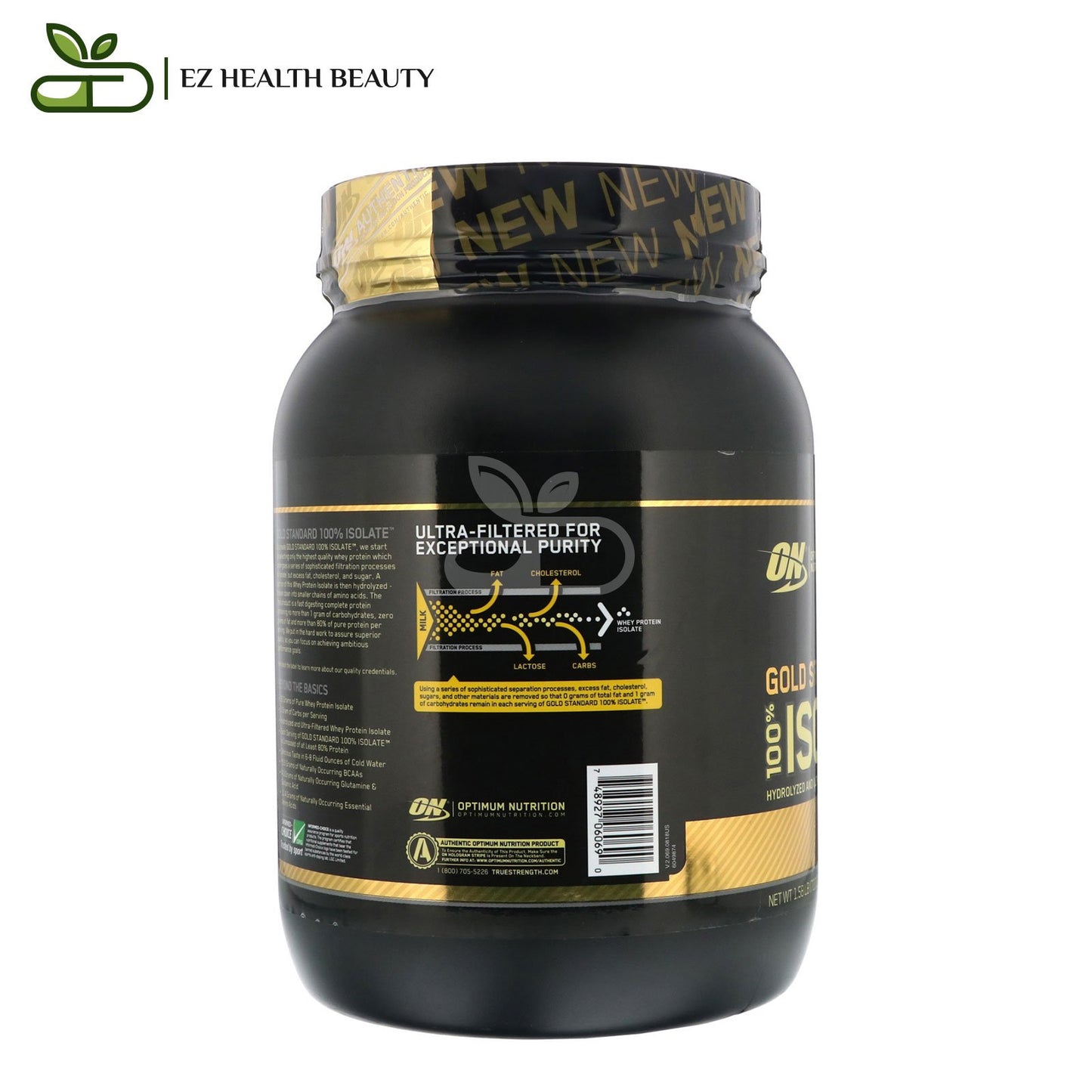 Optimum Nutrition Gold Standard Isolate Rich Vanilla 720 g