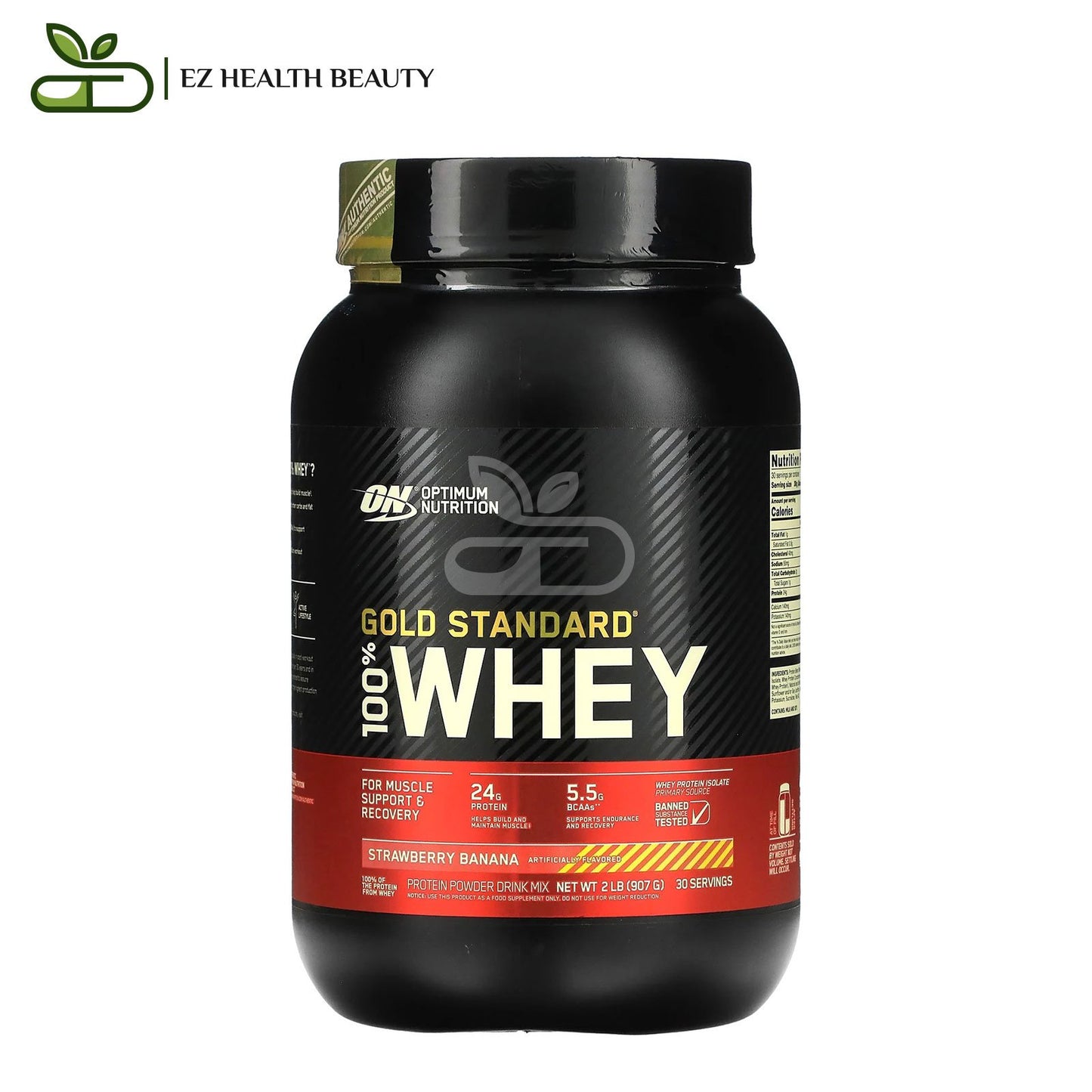 Optimum Nutrition Gold Standard Whey Strawberry Banana 907 GM