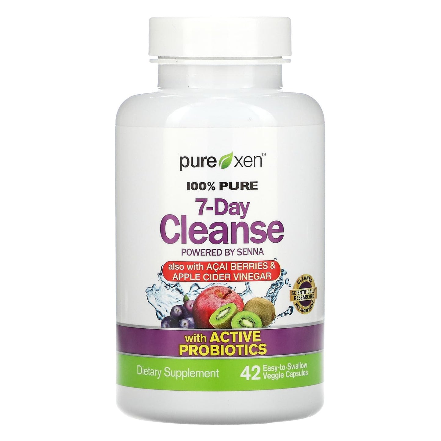 Purely Inspired 7 - Day Cleanse detox capsules easy to swallow 42 capsules