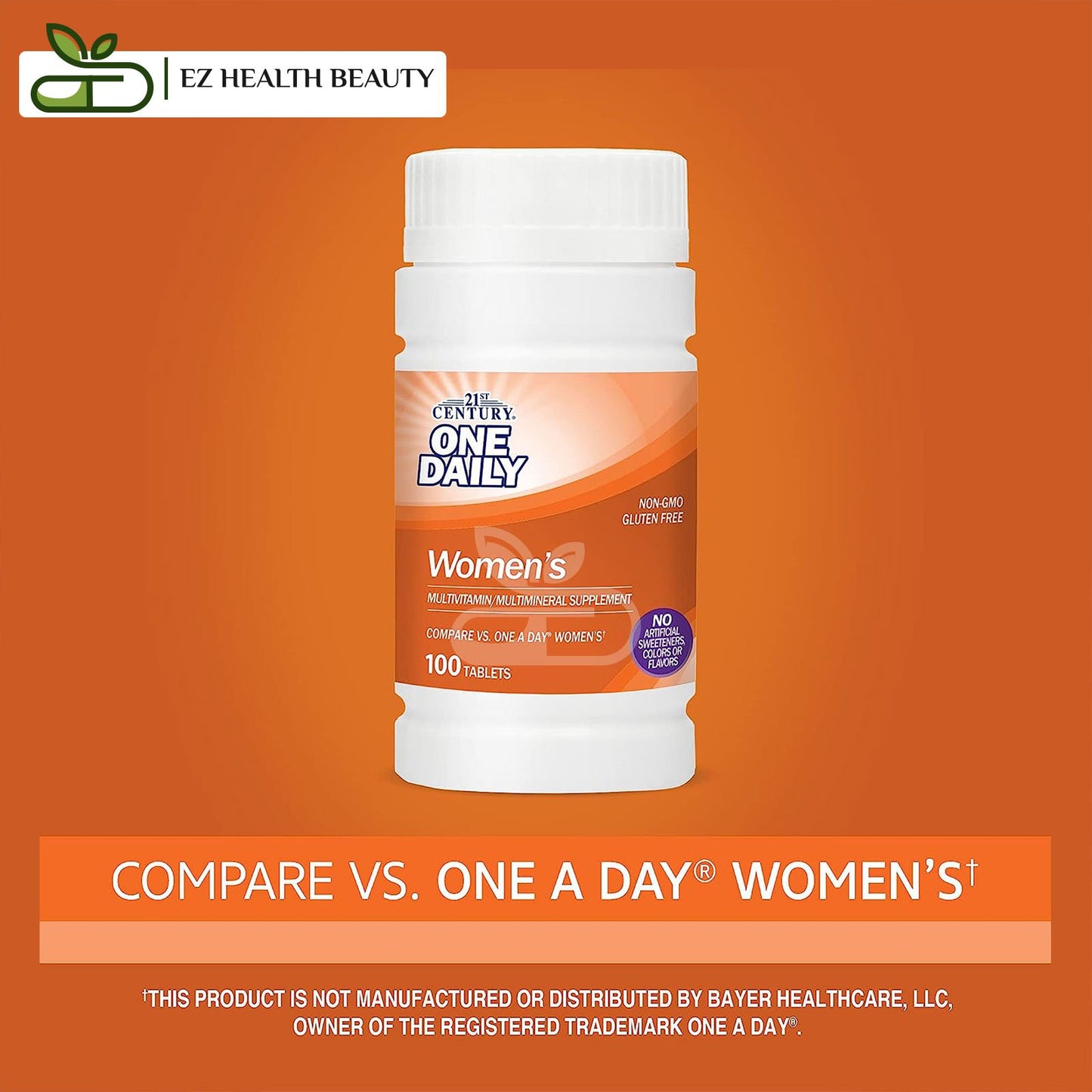 One Daily Multivitamin For Women 21ST Century 100 Tablets