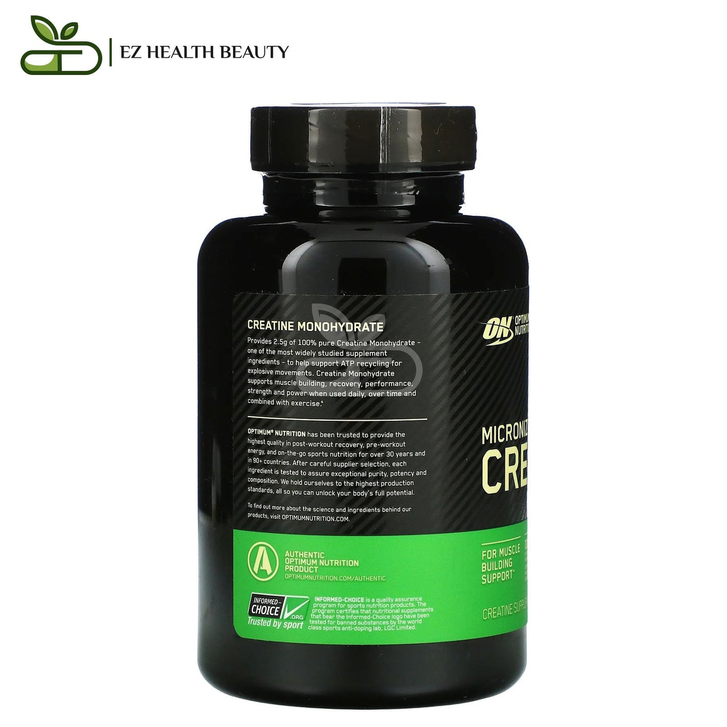 Optimum Nutrition Micronized Creatine Capsules 2,5 GM 100 Caps