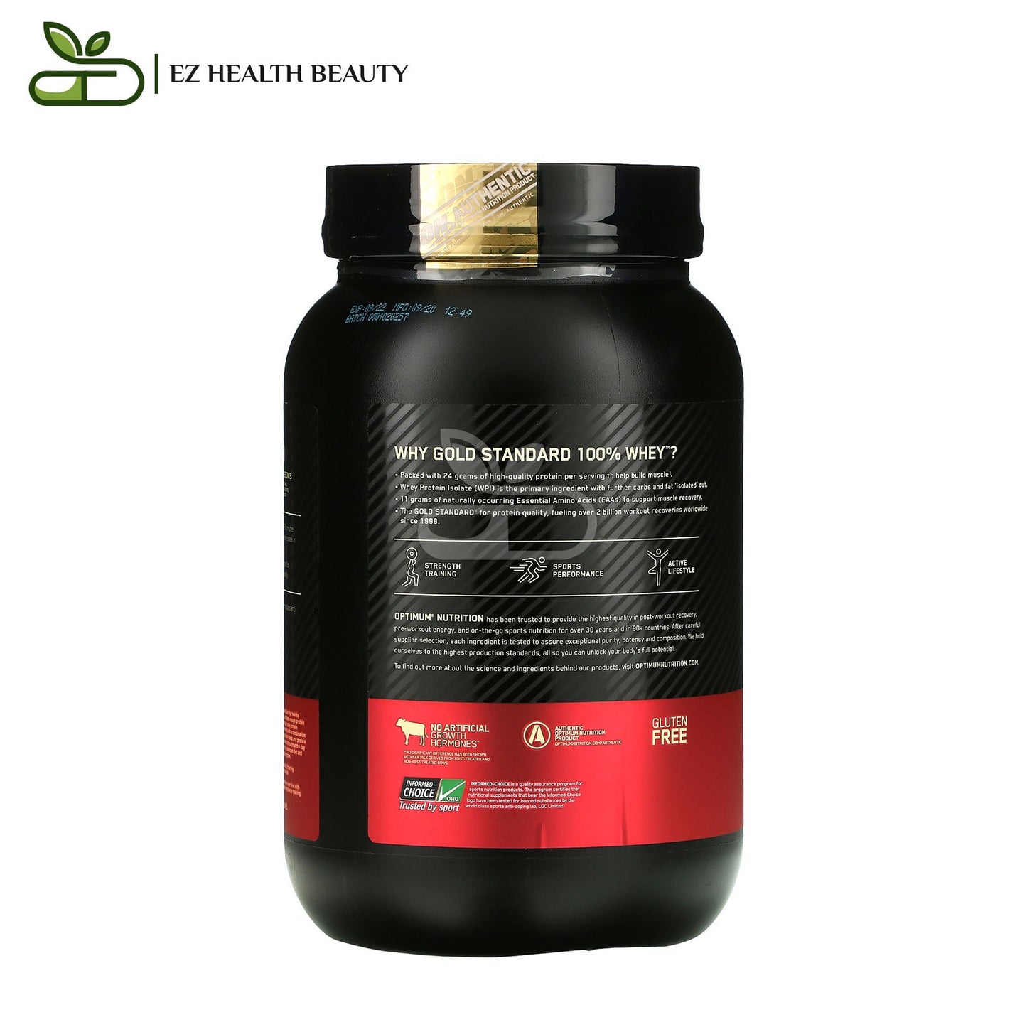 Optimum Nutrition Gold Standard Whey French Vanilla Creme 907 GM