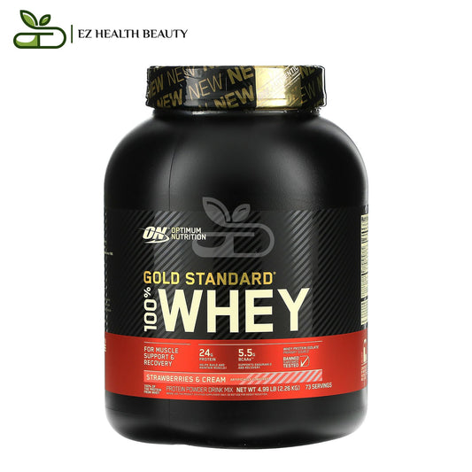 Optimum Nutrition Gold Standard Whey Strawberries And Cream 2,26 KG