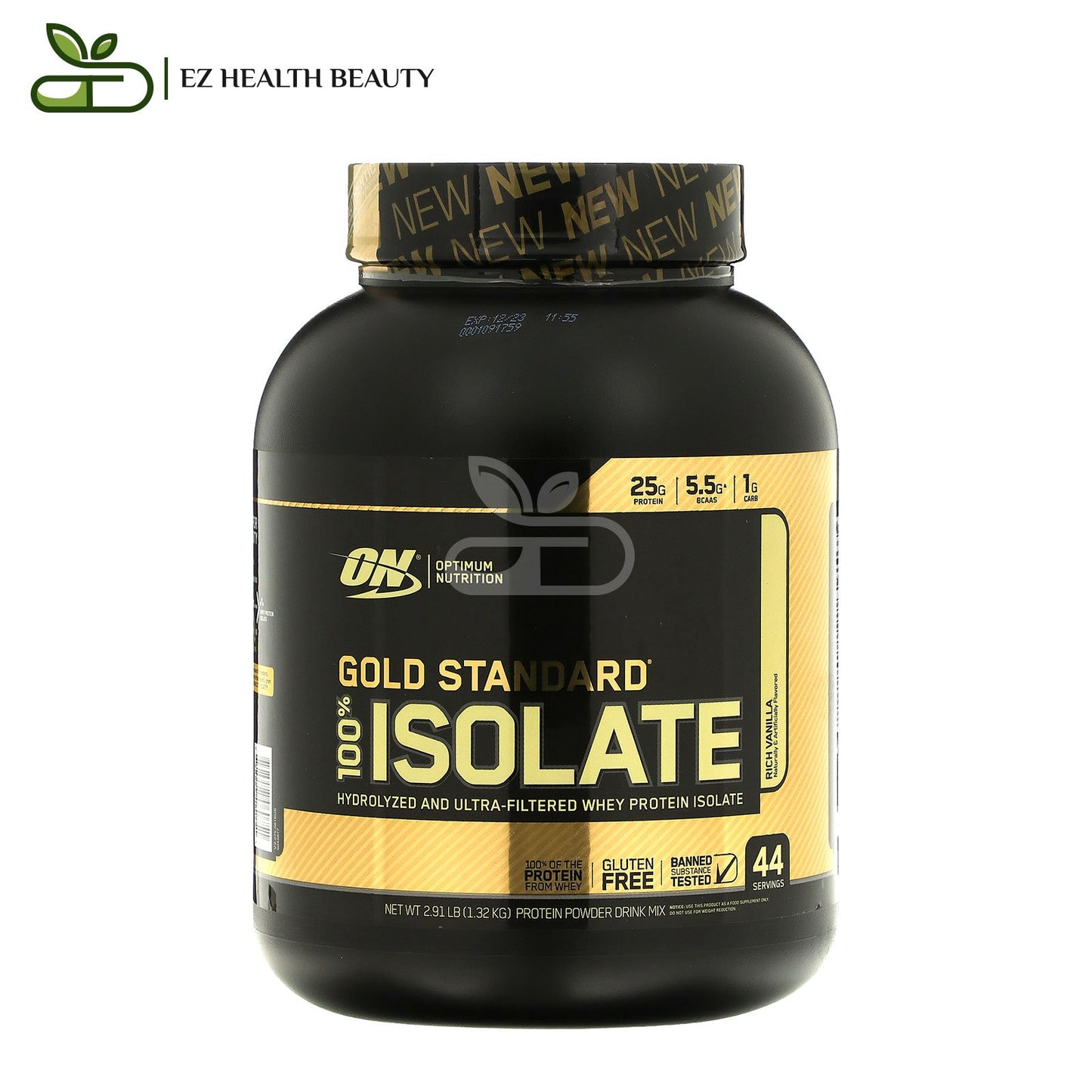 Gold Standard Isolate Rich Vanilla 1.32 kg Optimum Nutrition