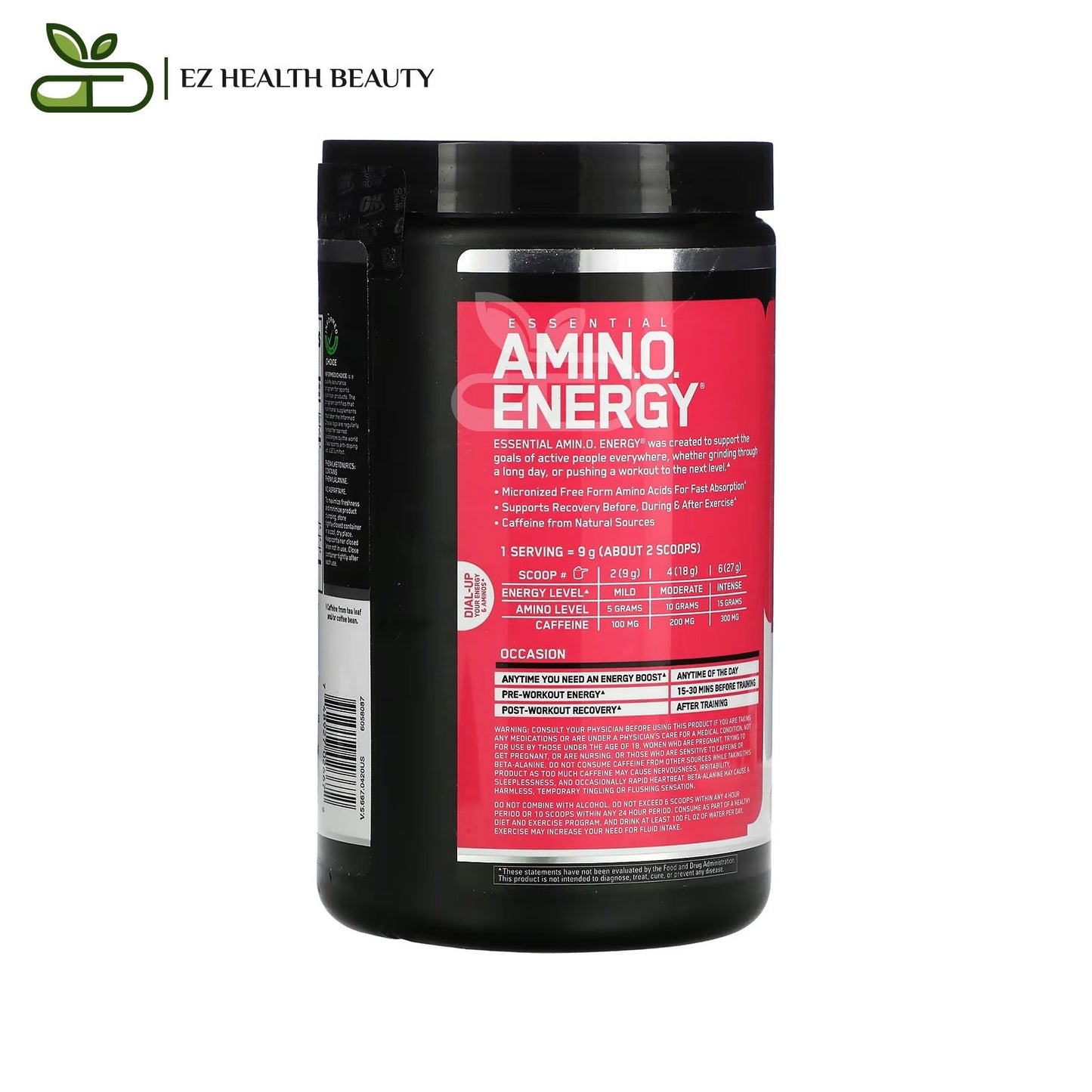 Essential Amino Energy Watermelon Supplement Optimum Nutrition - (270 g)