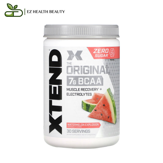 BCAA بروتين إكستند أوريجينال لتعزيز العضلات بنكهة البطيخ المنعشة 390 جرامًا Original 7G BCAA Xtend