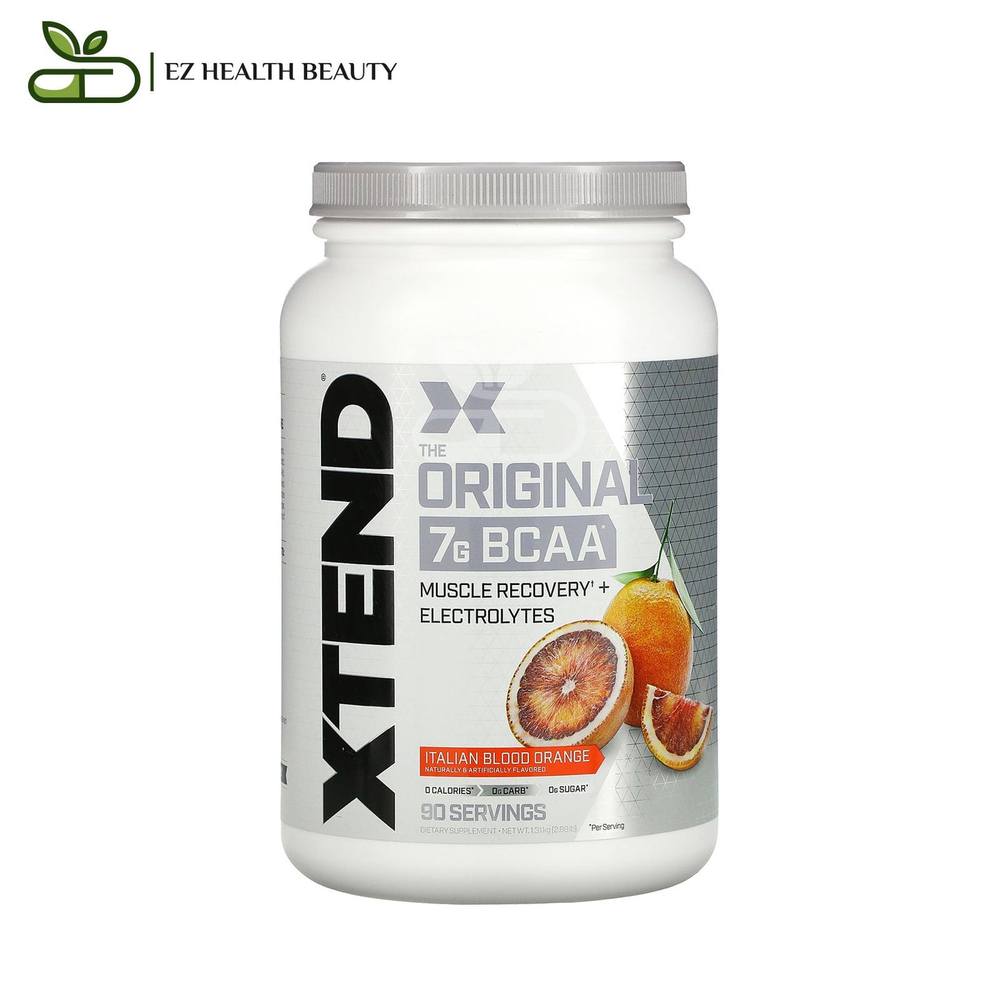 بروتين Xtend إكستند أوريجينال لدعم العضلات نكهة البرتقال الإيطالي الأحمر 1,31 كجم The Original 7G BCAA Xtend