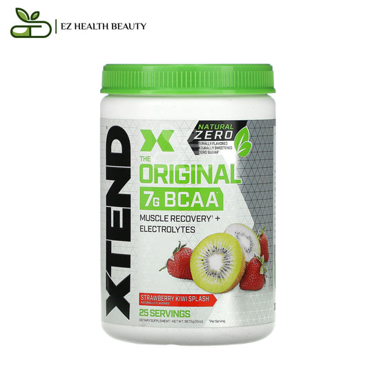 The Original 7G Best Bcaa Powder Xtend Natural Zero Muscle Support Strawberry Kiwi Splash 367,5 GM