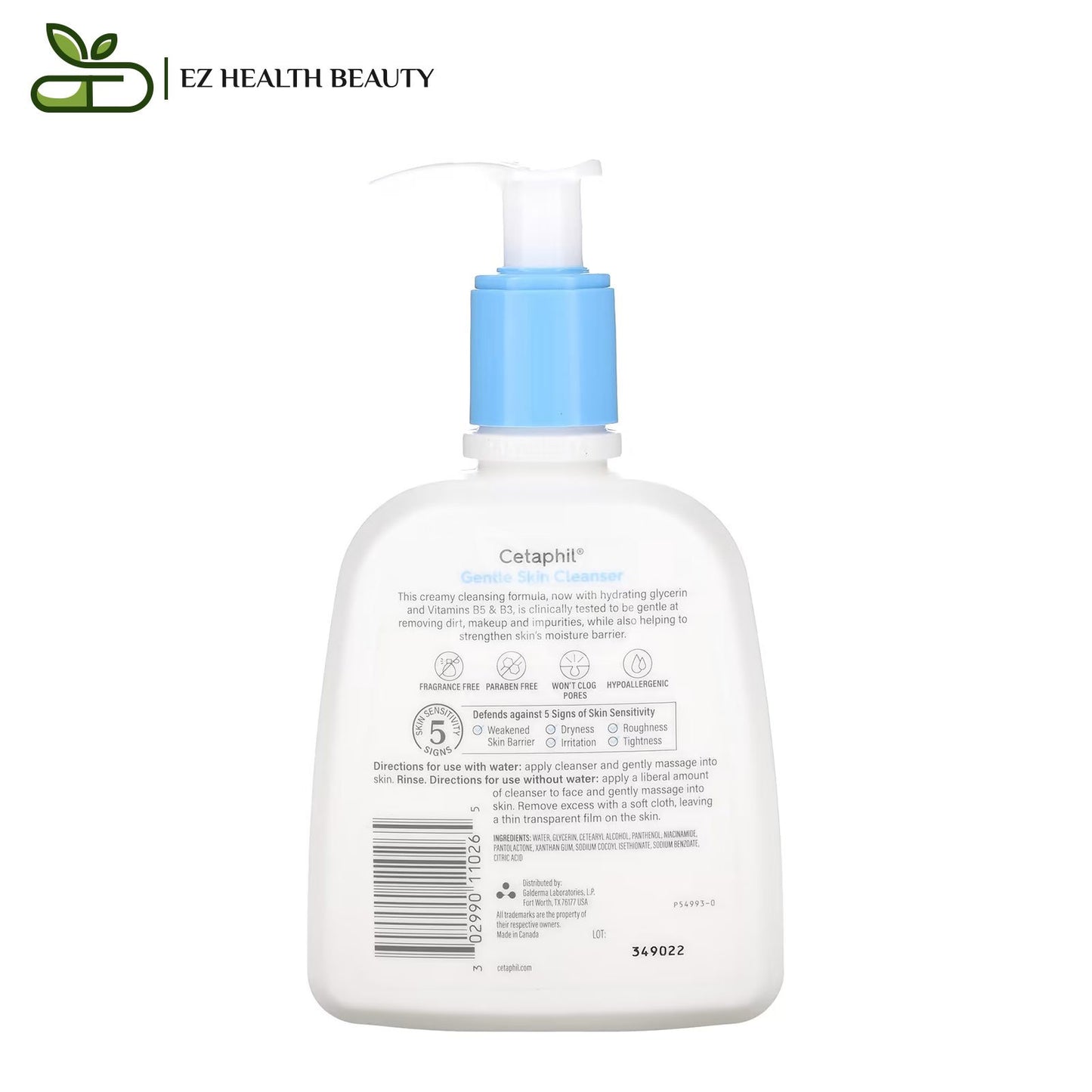 Cetaphil Cleanser for Skin Fragrance Free 237 ml