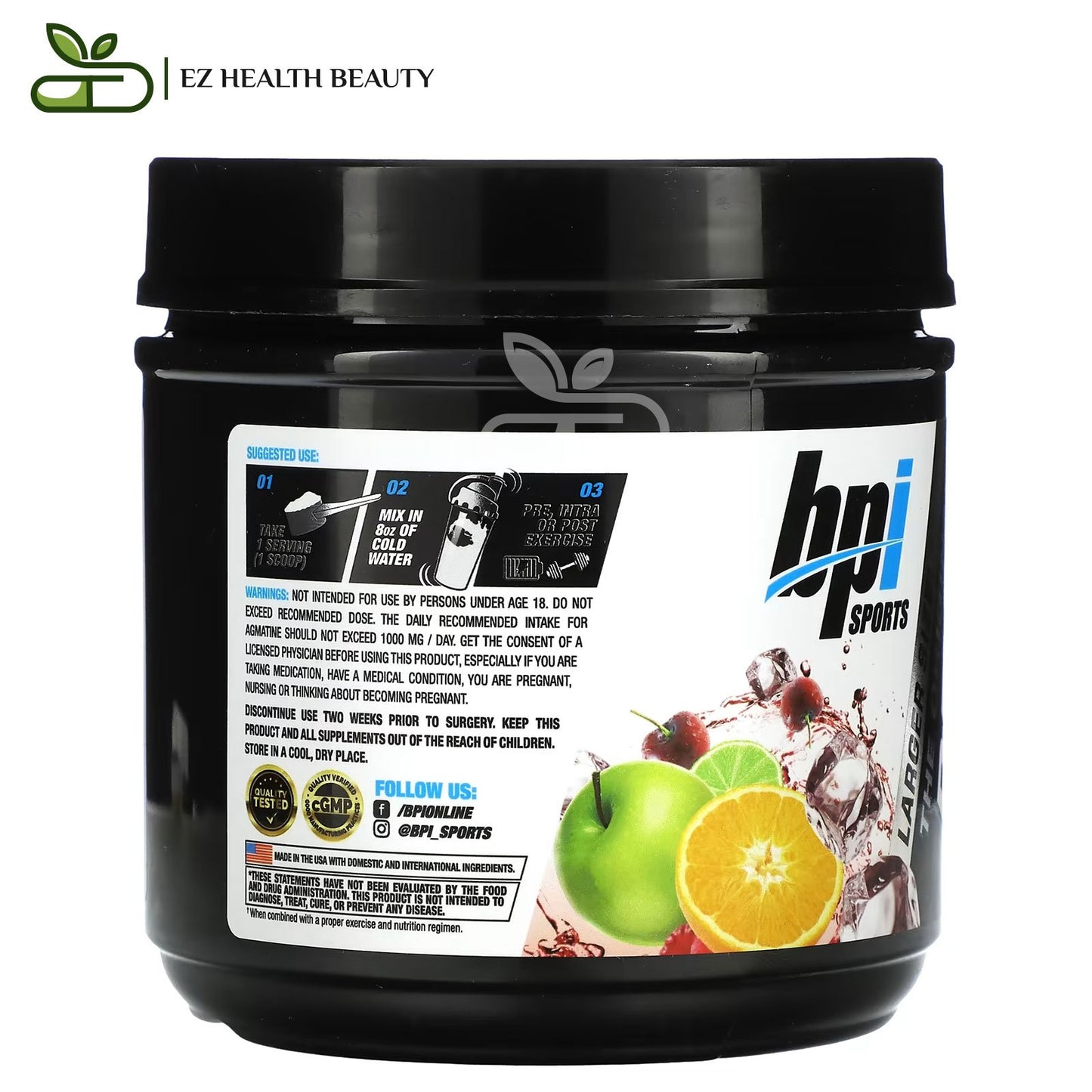 BPI Sports Best BCAA Fruit Punch 600g