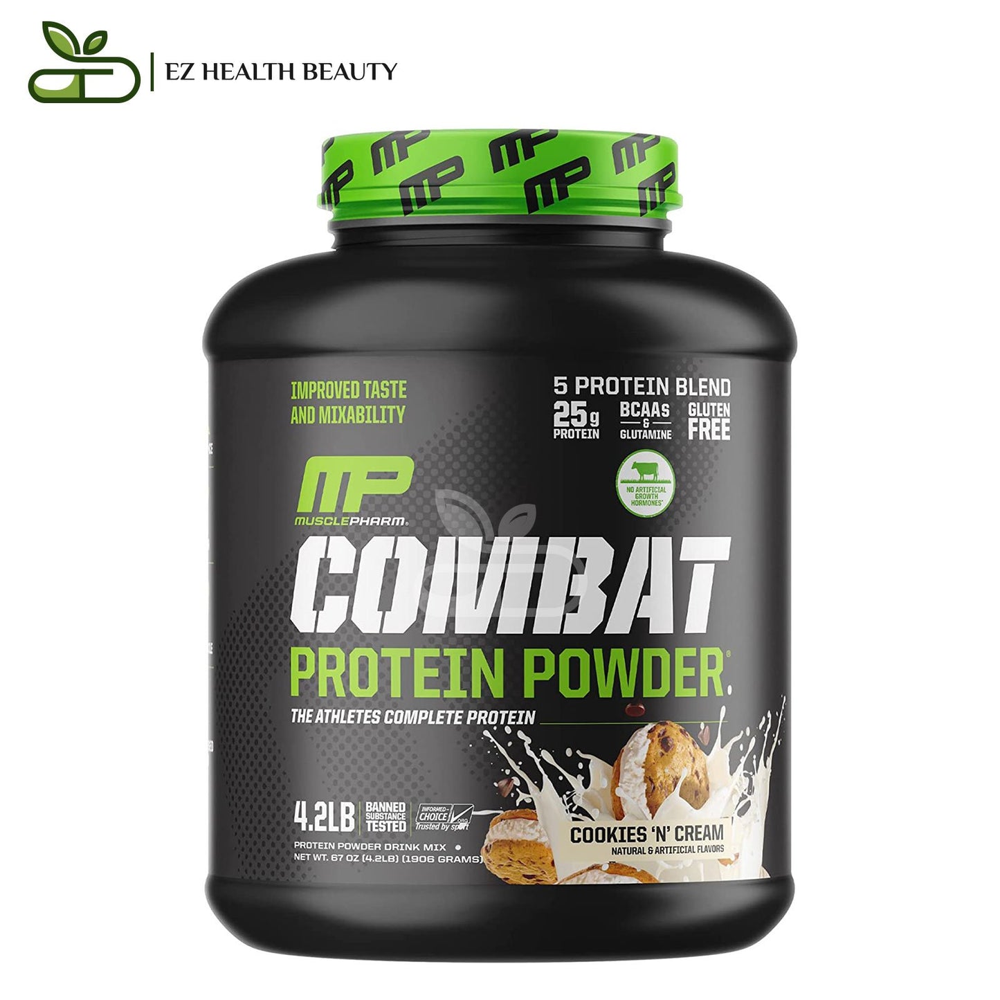 Musclepharm Combat Protein Powder Cookies N Cream 1906 GM