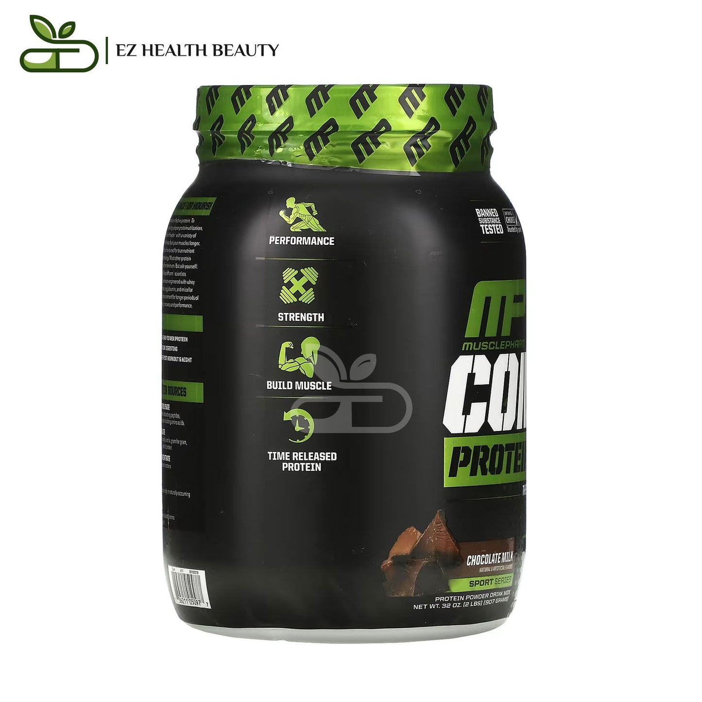 Musclepharm Combat Protein Powder Chocolate Milk 907 GM