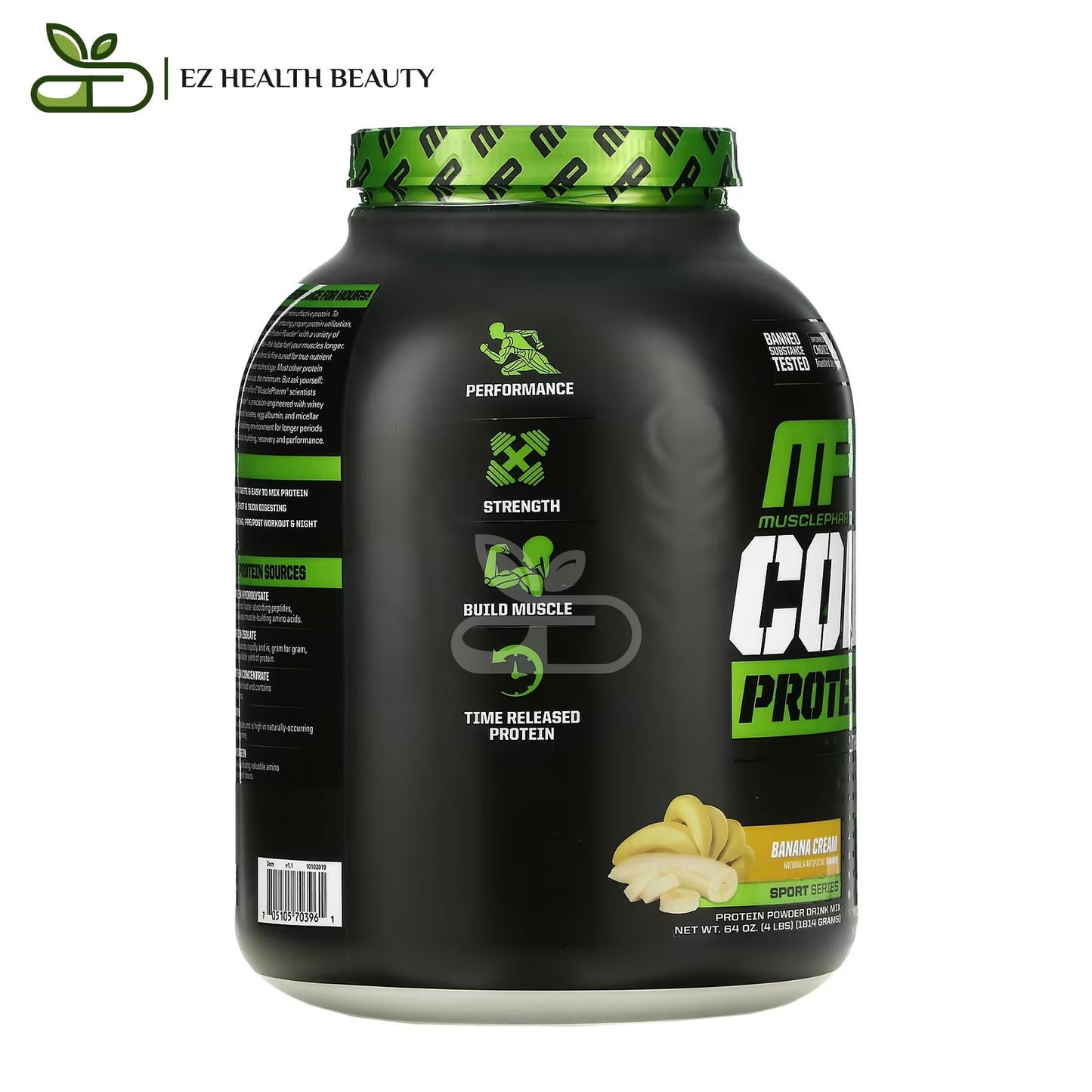 Musclepharm Combat Protein Powder Banana Cream 1,814 GM