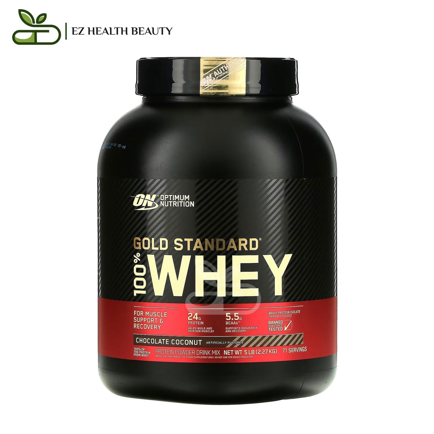 Optimum Nutrition Gold Standard Whey Chocolate Coconut 2,27 KG