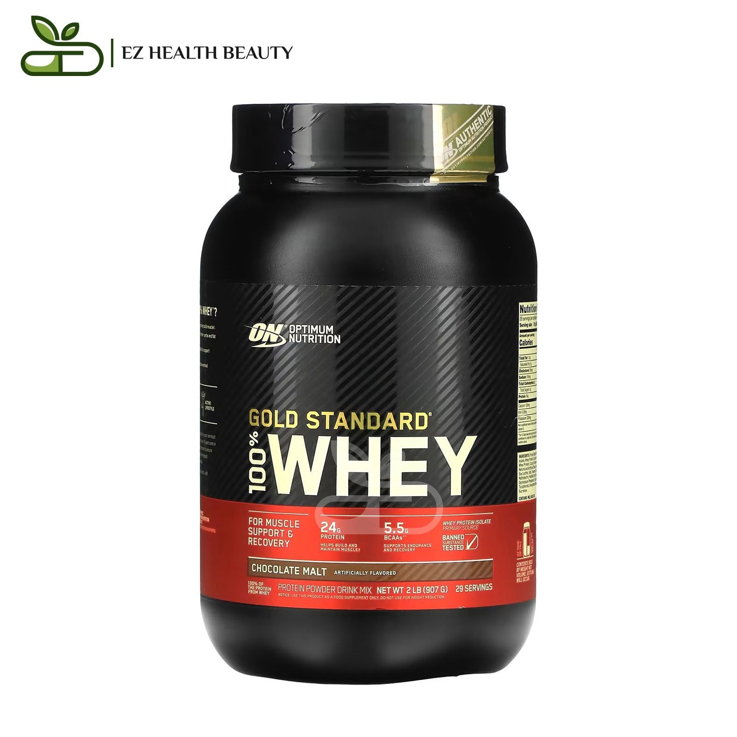 Optimum Nutrition Gold Standard Whey Chocolate Malt 907 GM