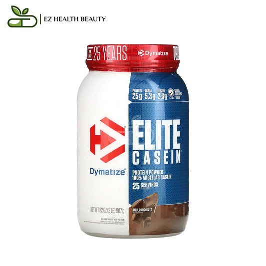 Dymatize Elite Casein ديماتيز إليت كازين نكهة الشيكولاتة الغنية رطلان (907 جم)