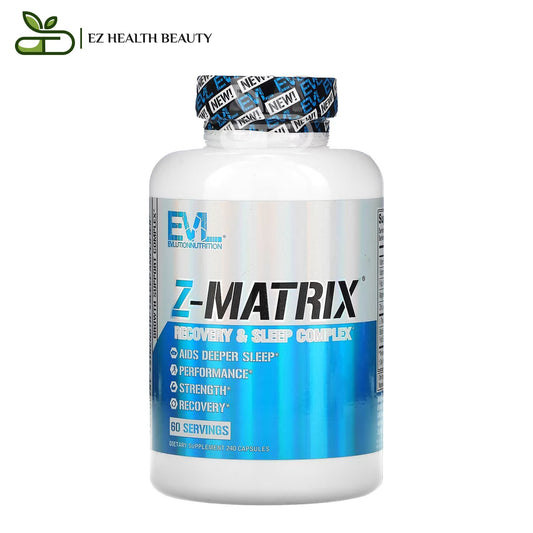 Evlution Nutrition Z Matrix Recovery and Sleep Complex 240 Capsules