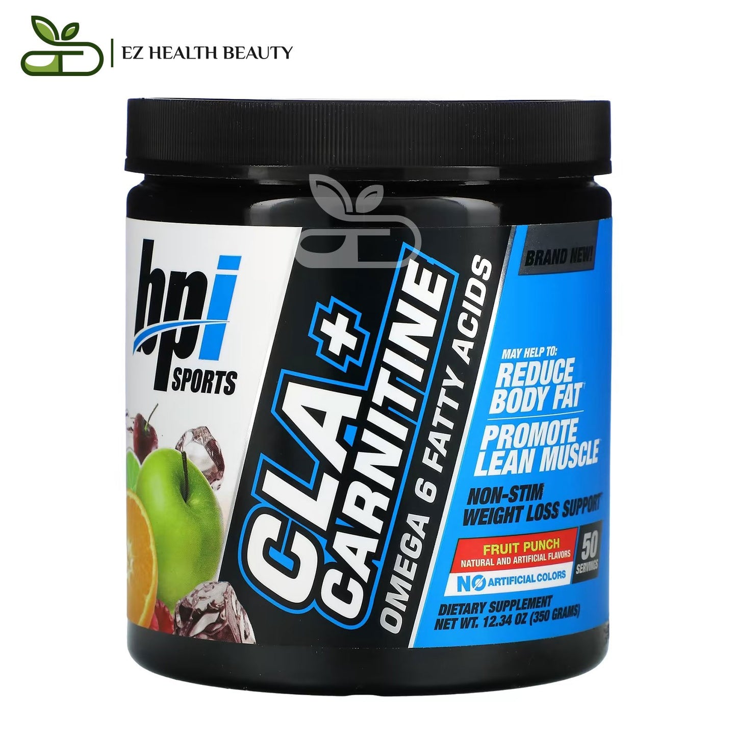 BPI Sports CLA With Carnitine For Weight Loss Fruit Punch 350 g