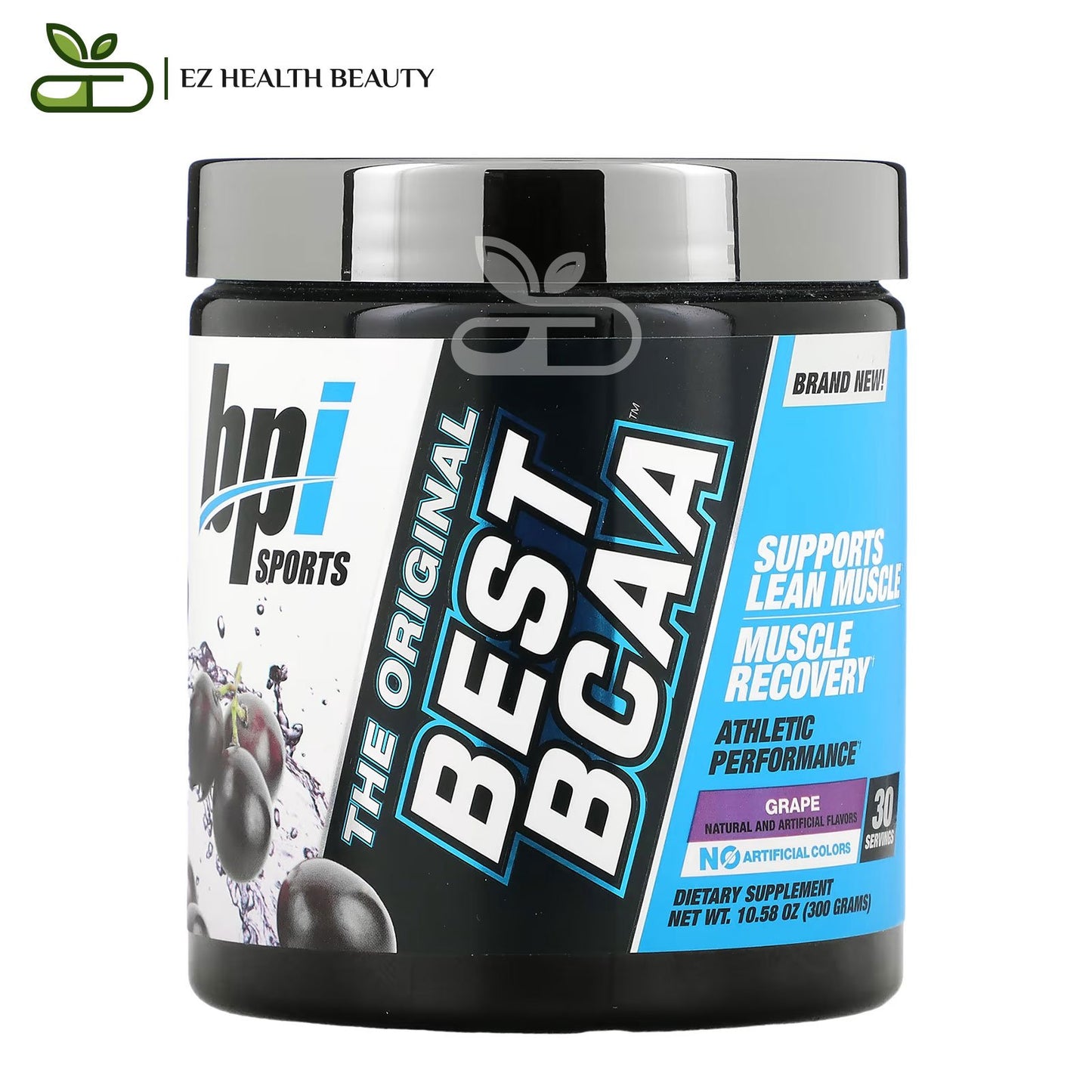 BPI Sports Best BCAA Muscle Builder With Grape Flavor 300 GM