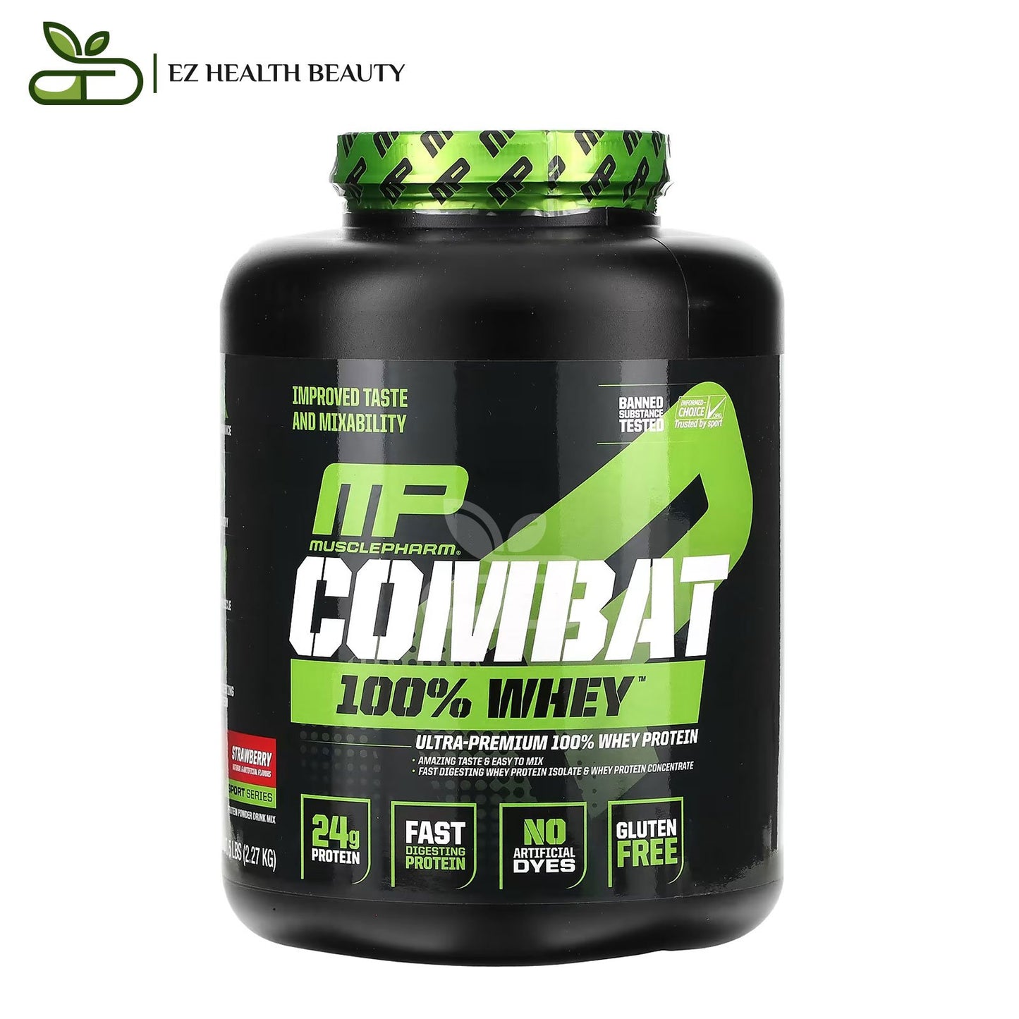 Musclepharm Combat Whey Protein Strawberry 2,269 GM