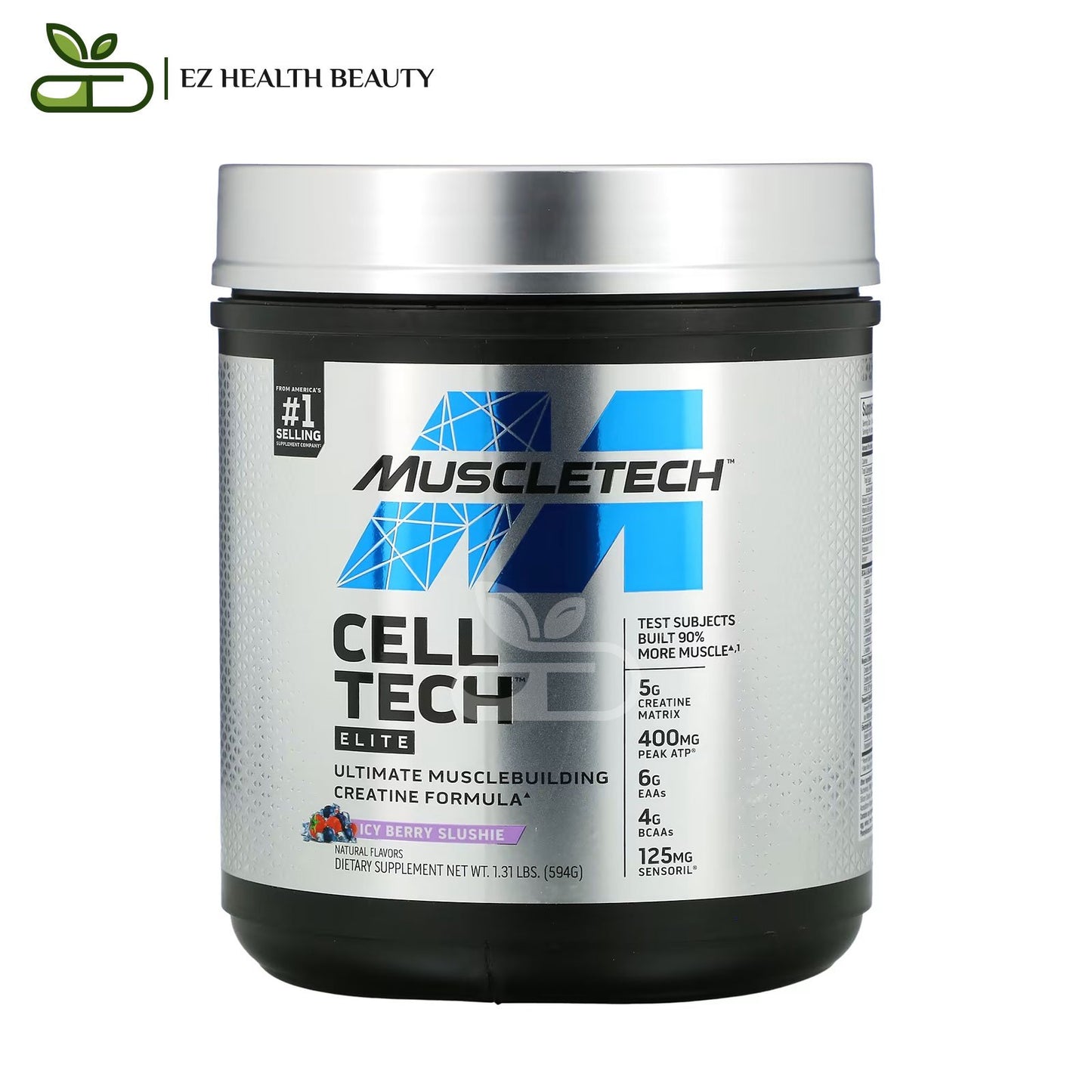 CELL TECH Elite Supplement Icy Berry Slushie MuscleTech to increasing muscle mass - (594 g)