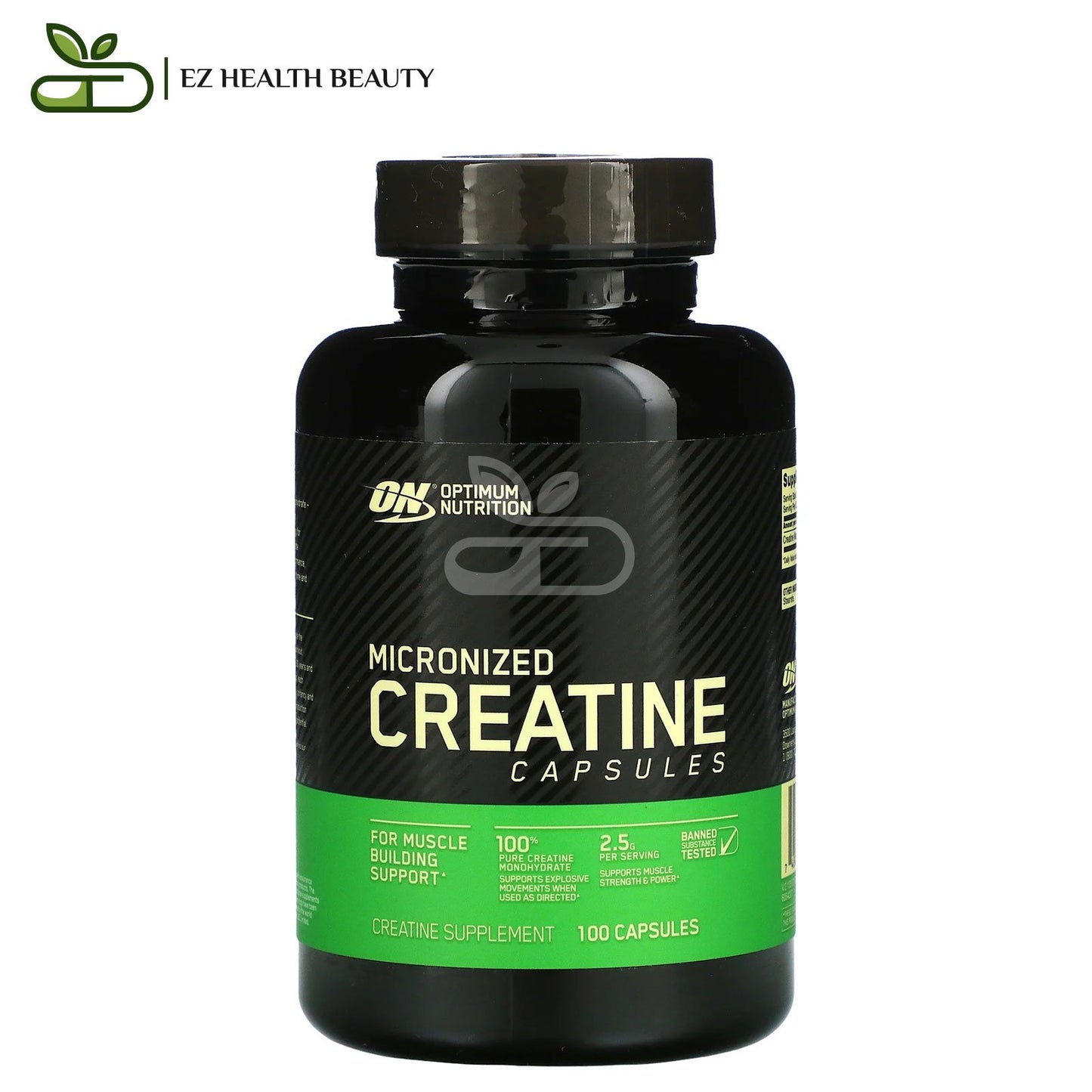 Optimum Nutrition Micronized Creatine Capsules 2,5 GM 100 Caps