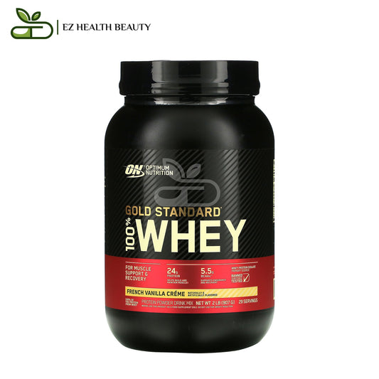 Optimum Nutrition Gold Standard Whey French Vanilla Creme 907 GM