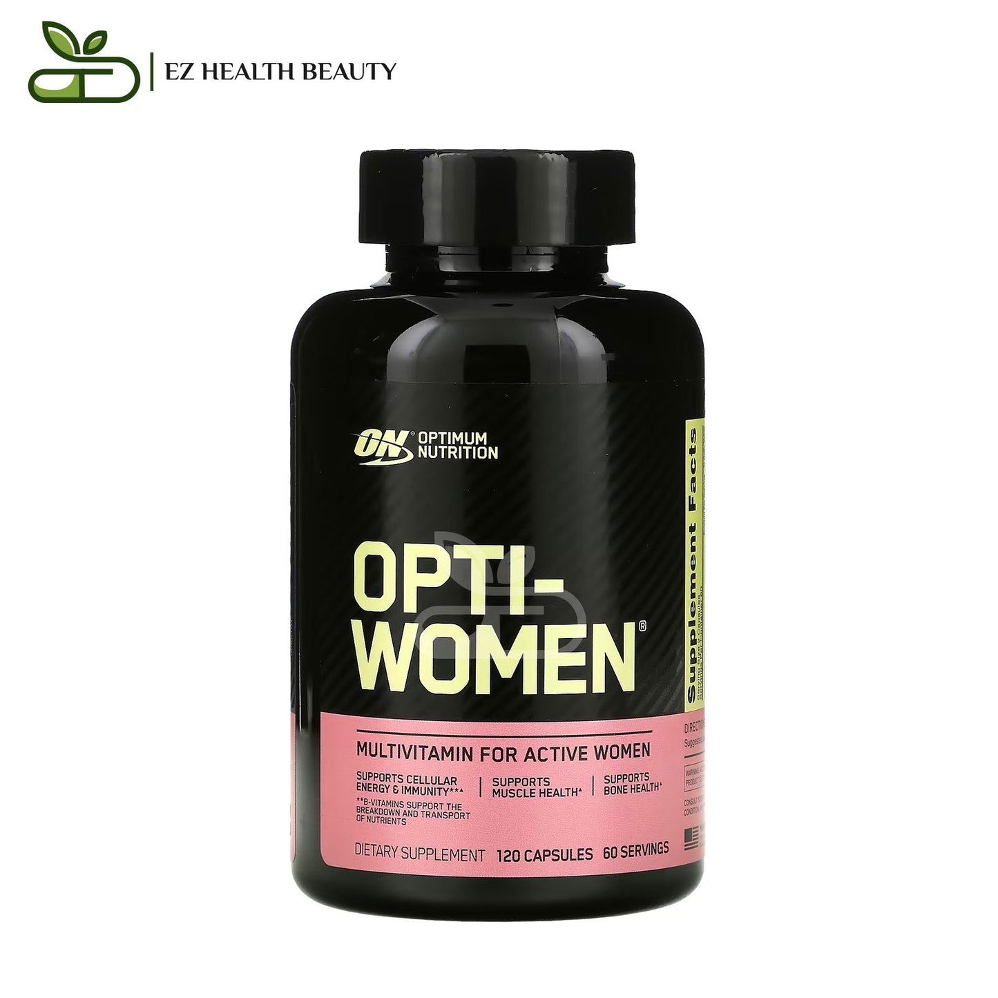 اوبتيمم نيوتريشن ملتي فيتامين اوبتي ومين للنساء عدد 120 كبسولة – opti women multivitamin