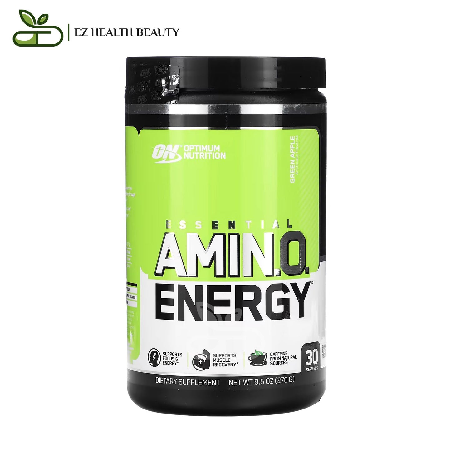 Essential Amino Energy Green Apple Optimum Nutrition - (270 g) for Raising energy levels in the body