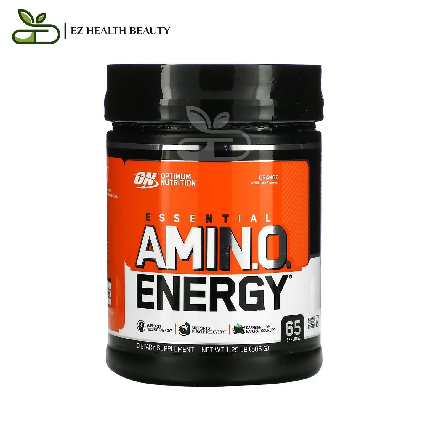 Supplement  Amino Energy Orange Optimum Nutrition - (585 g) to increased energy and alertness