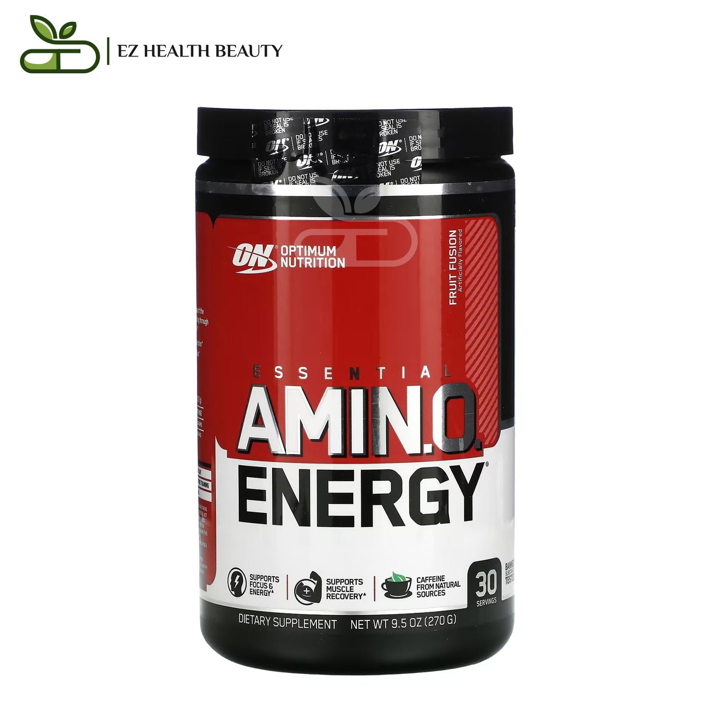  Essential Amino Energy supplement  Fruit Fusion  Optimum Nutrition - (270 g) to improve muscle performance