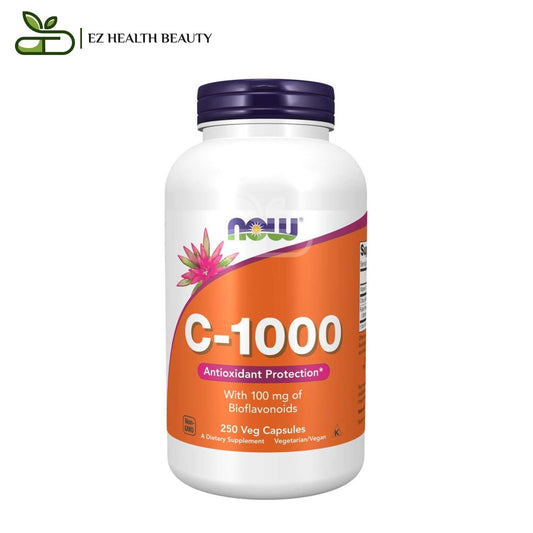 كبسولات فيتامين سي 1000 مضاد للأكسدة 250 كبسولة C-1000 with Bioflavonoids Now Foods