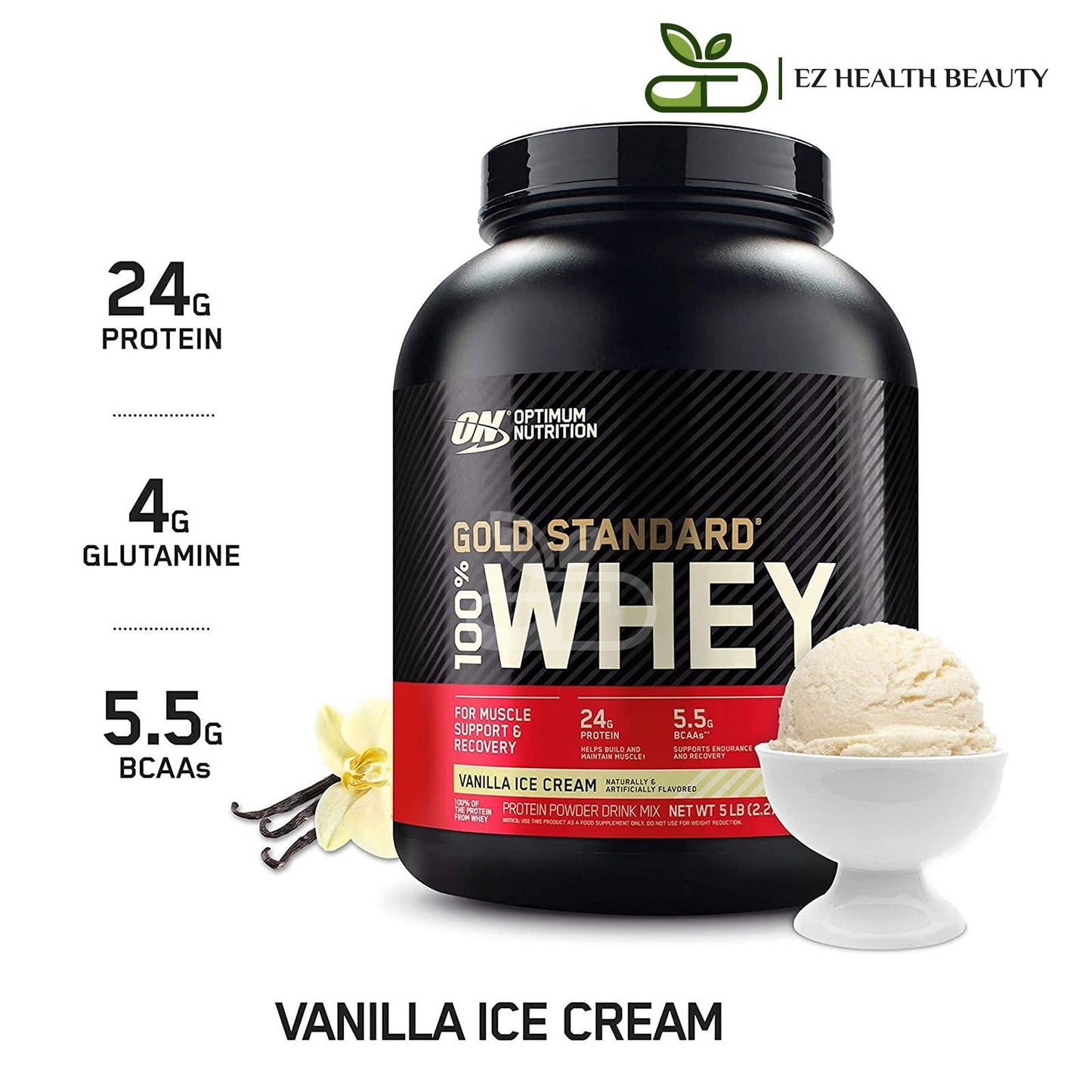 Optimum Nutrition Gold Standard Whey French Vanilla Creme 2,27 KG