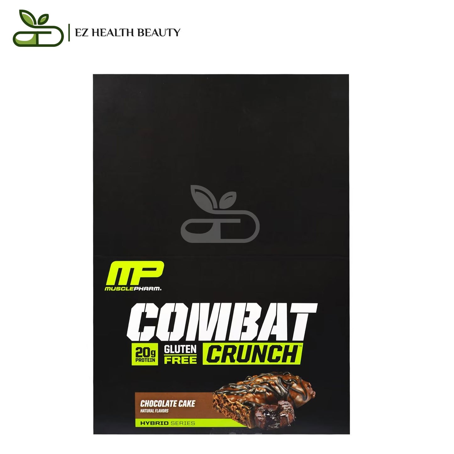 Combat Crunch Chocolate Cake 12 Bars MusclePharm - 2.22 oz (63 g) Each