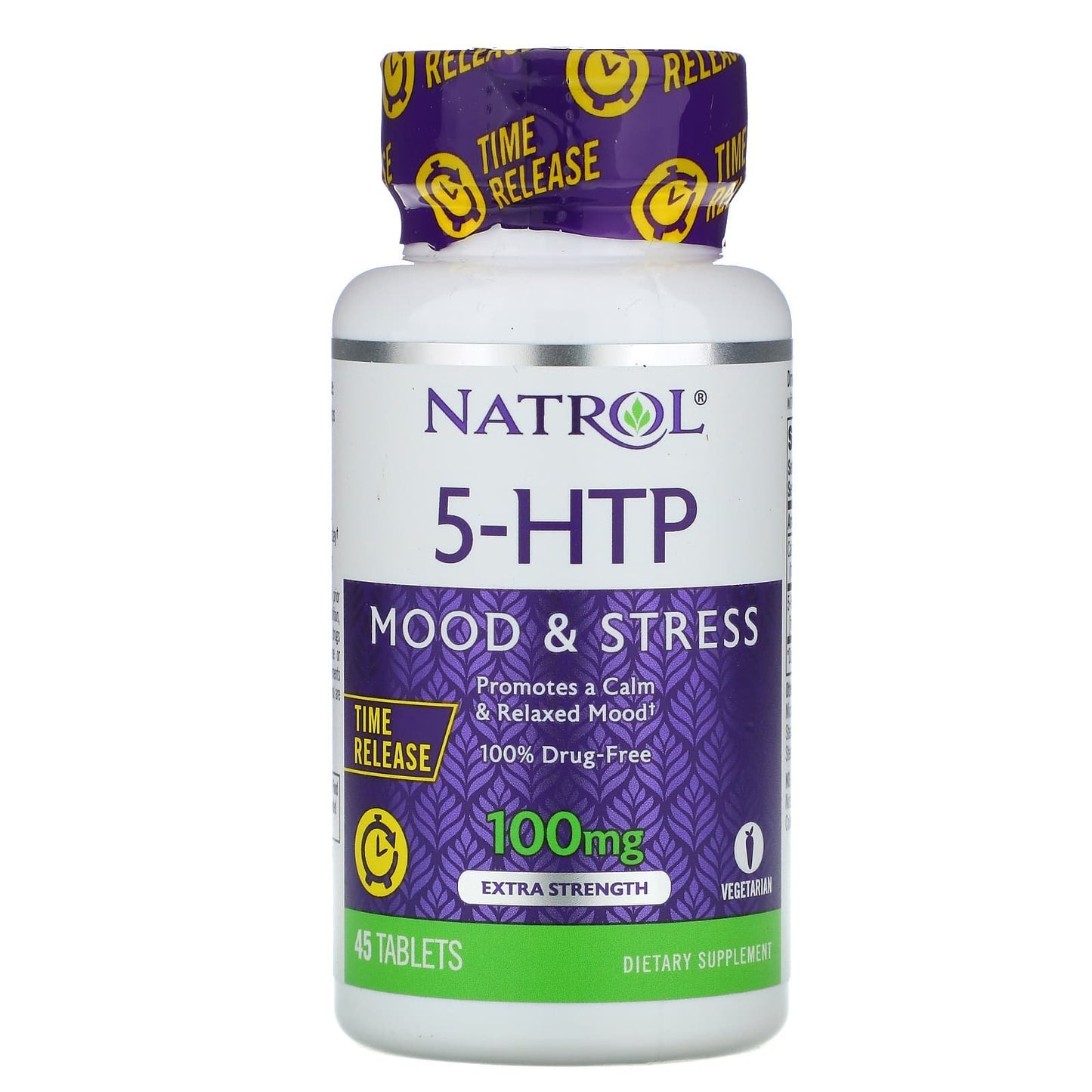 حبوب natrol 5 htp لتحسين المزاج من ناترول 100 مجم - 45 قرص