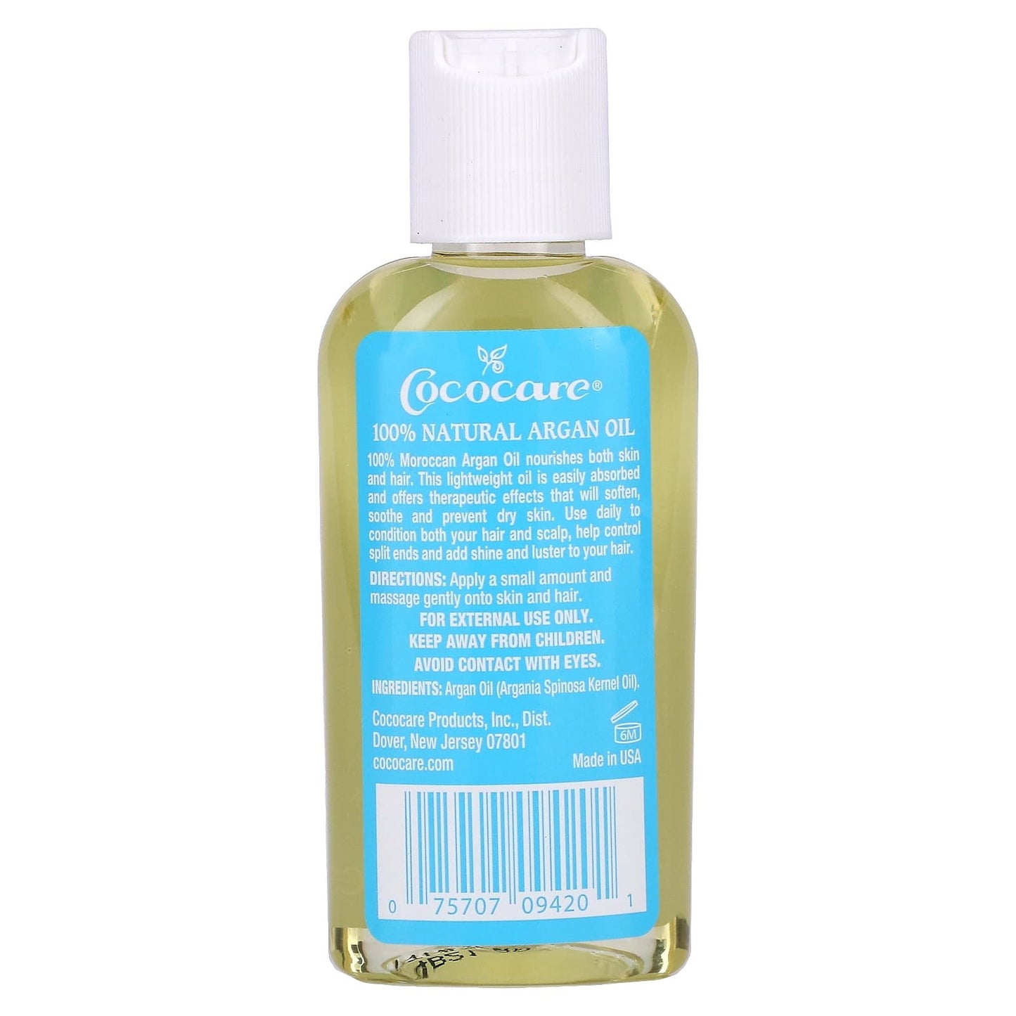 Cococare Natural Moroccan argan oil 100% natural Moroccan argan oil - 60 ml